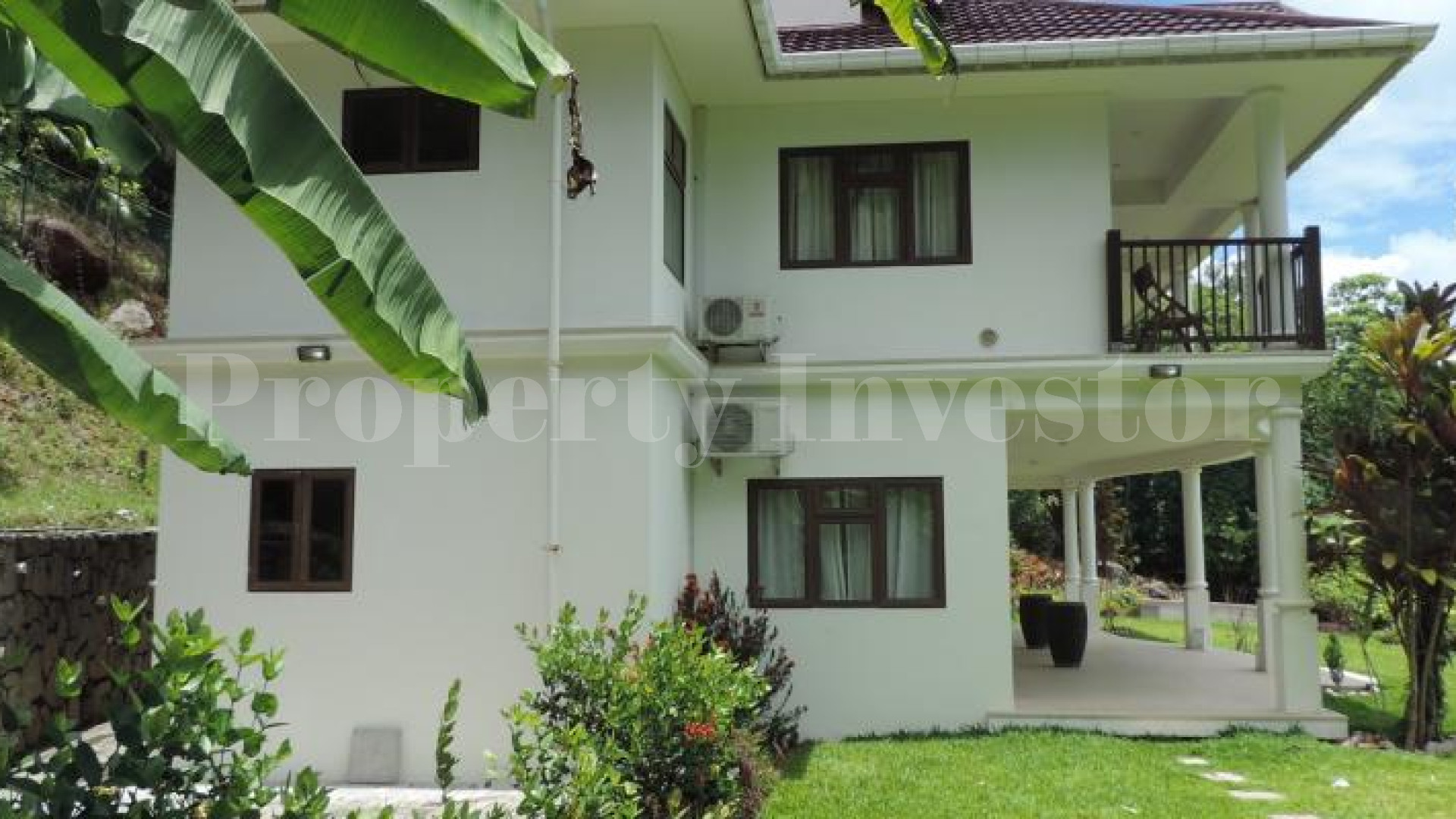 A Grand 5 Bedroom Seaview Villa with Expansive Lot for Sale in Mahé, Seychelles