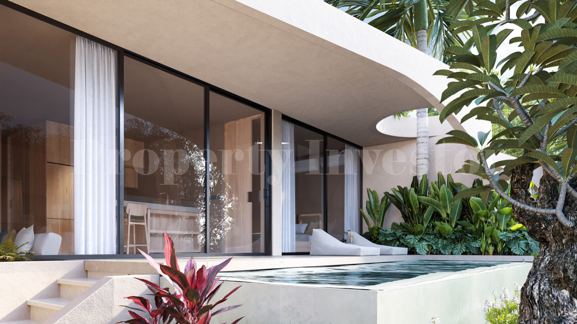 Modern Off-Plan 2 Bedroom Oceanview Luxury Designer Villas for Sale in Uluwatu, Bali from $239,000