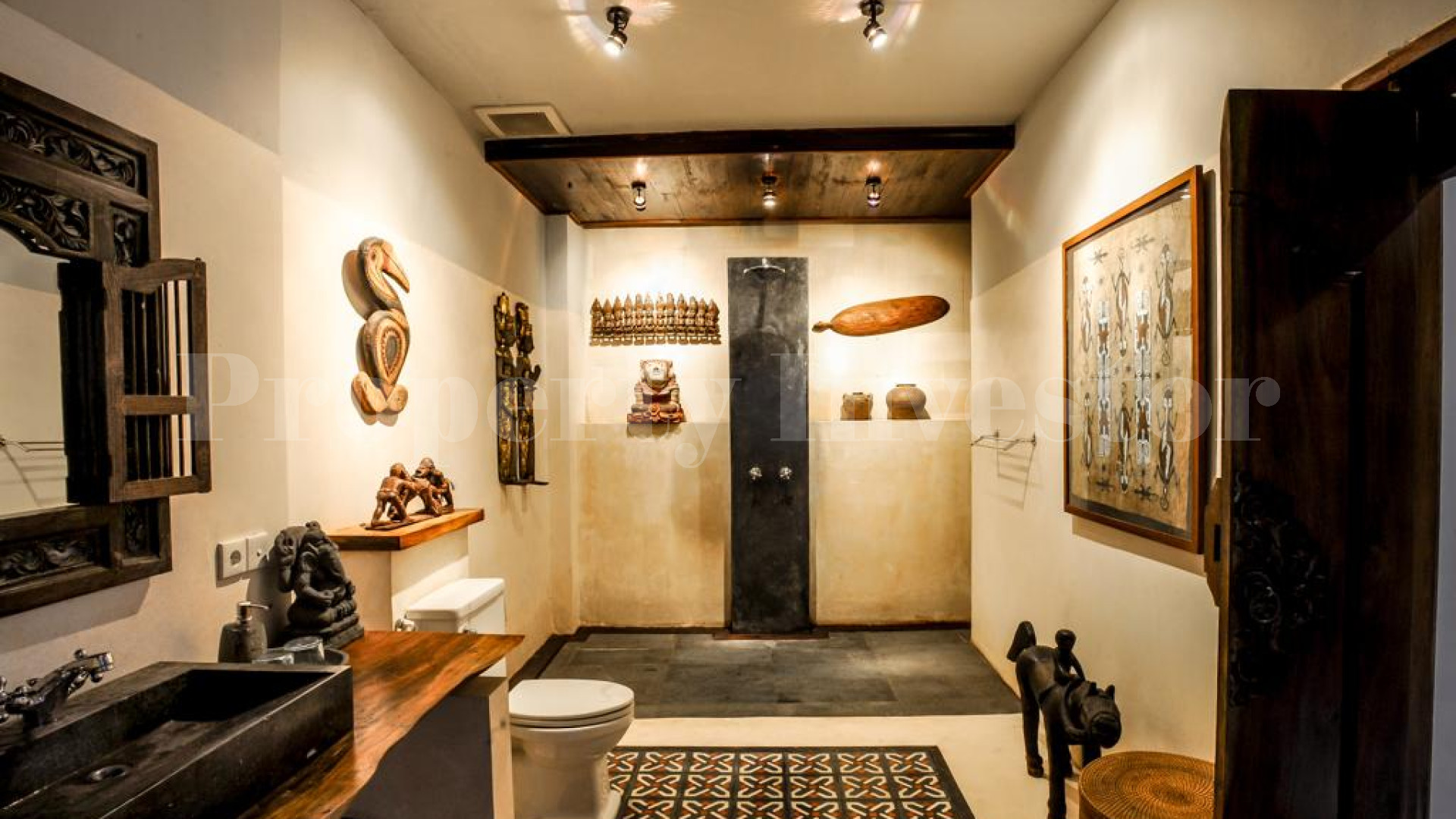 Newly Renovated 5 Bedroom Traditional Luxury Villa with Stunning Tropical River & Jungle Views for Sale in South Ubud, Bali