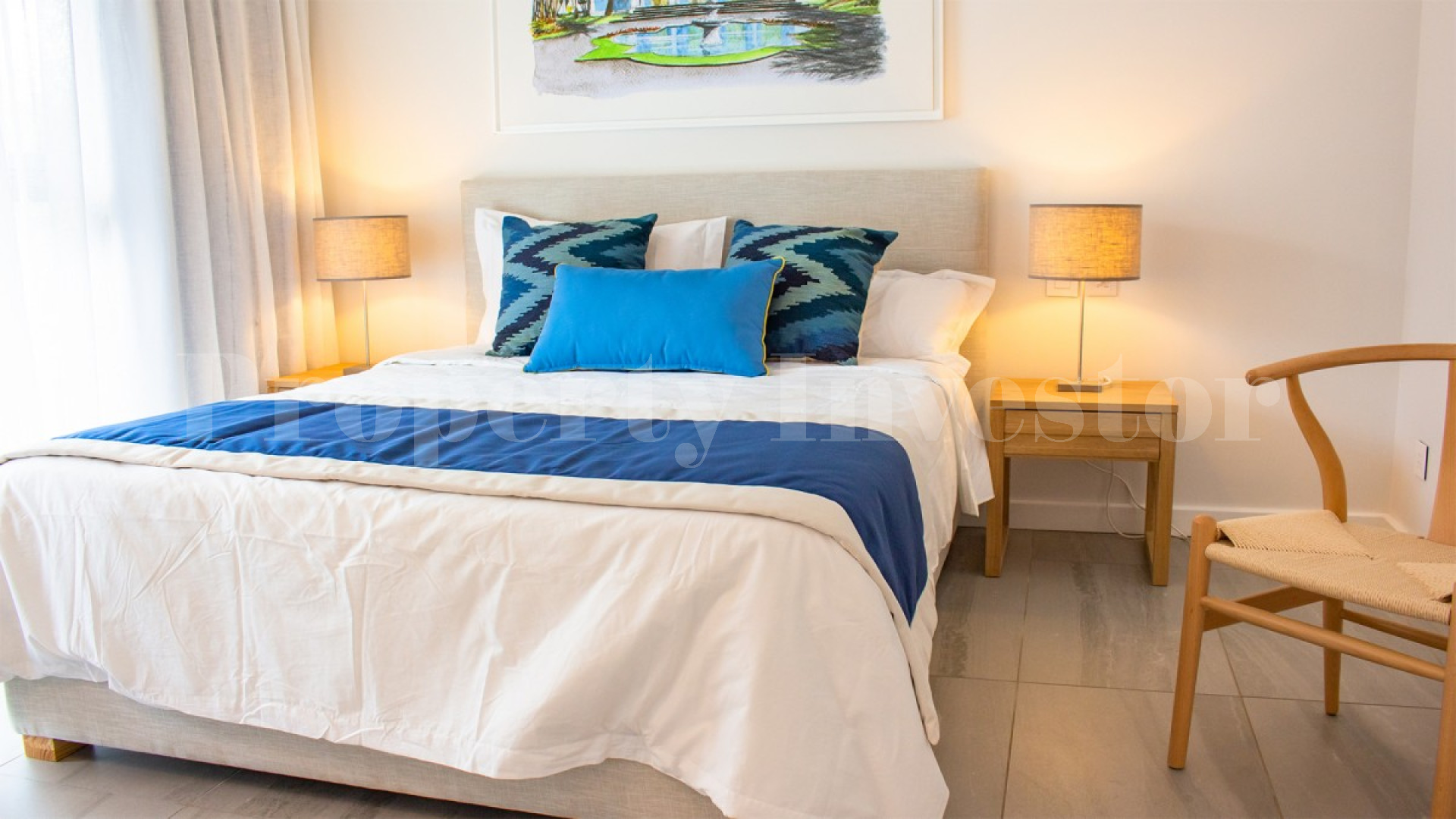 Luxury 3 Bedroom Waterfront Garden Apartment in Tamarin (Block B)