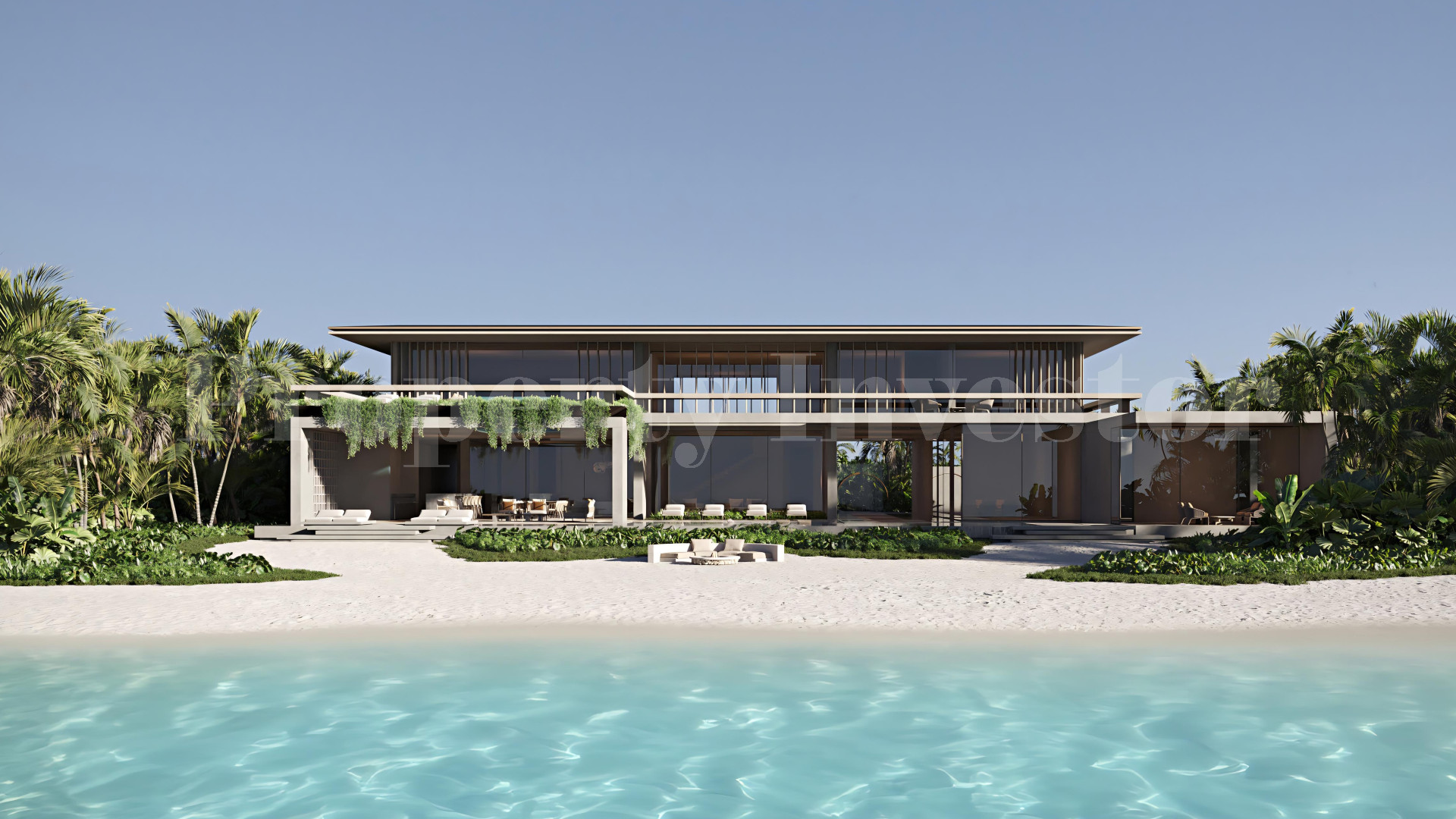 Exclusive 4 Bedroom Luxury Maldivian Beach Mansion with Lifetime Residency
