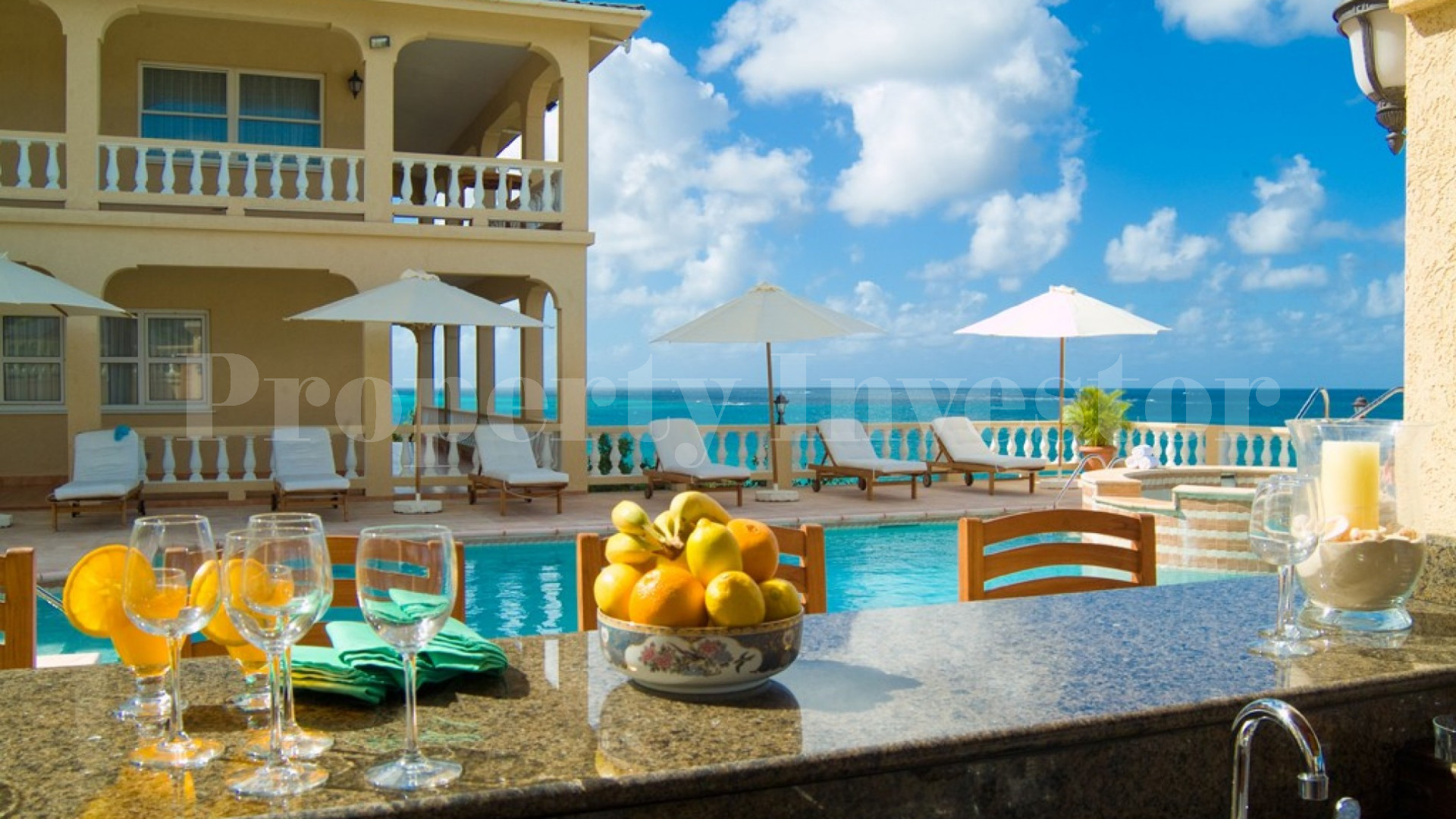 Incredible 9 Bedroom Private Luxury Oceanfront Villa with Amazing Cliff Top Views in Anguilla