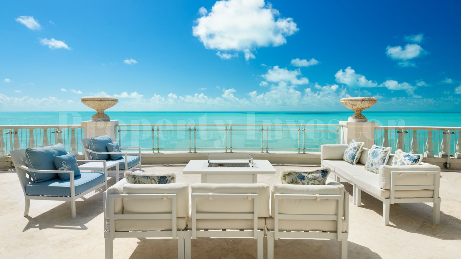 Exclusive 3 Bedroom Luxury Penthouse with Incredible Terrace & Panoramic Views for Sale on Long Bay Beach, Turks & Caicos