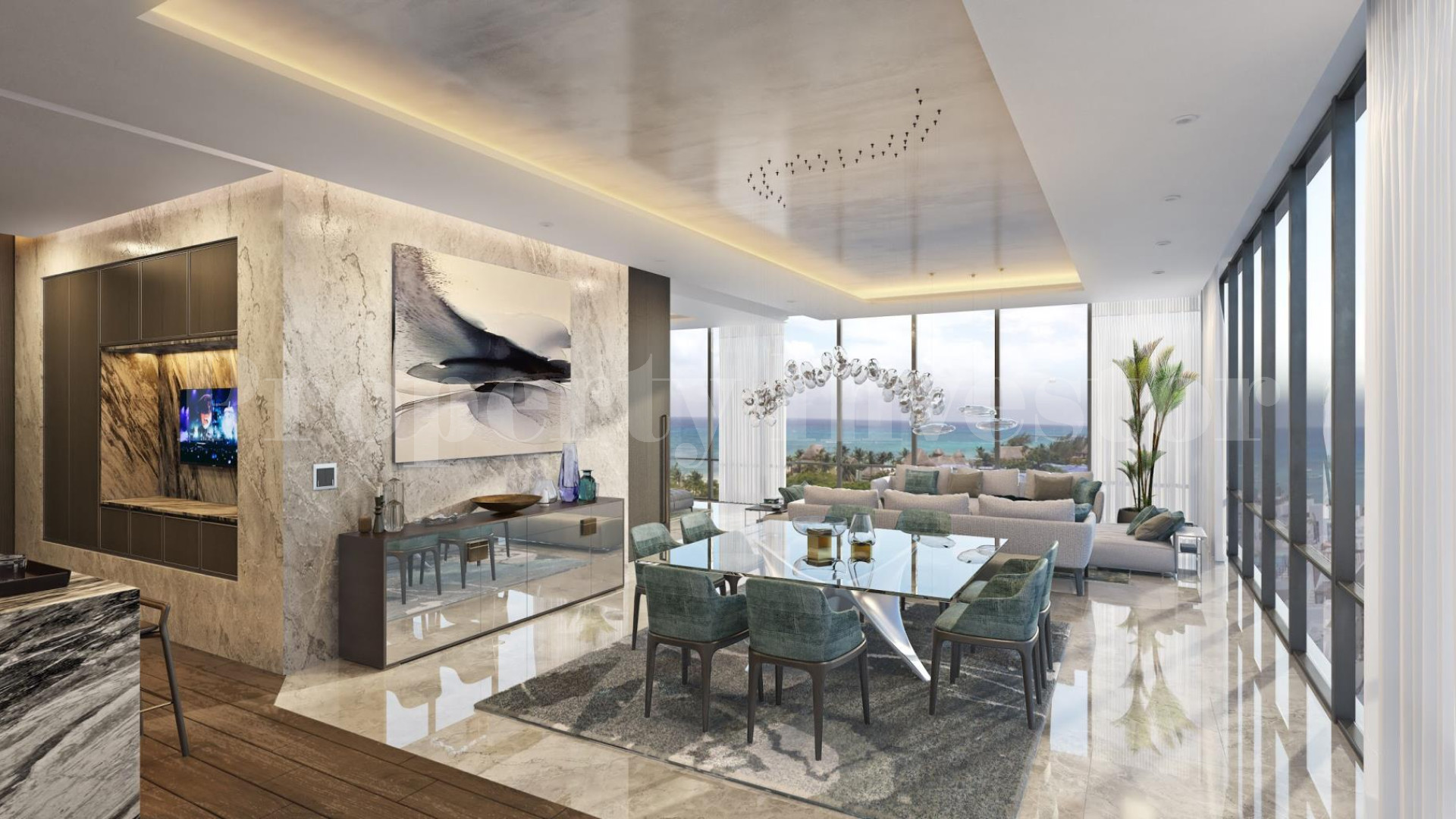 Exclusive 3 Bedroom Apartment in Playa Del Carmen (Unit A2)