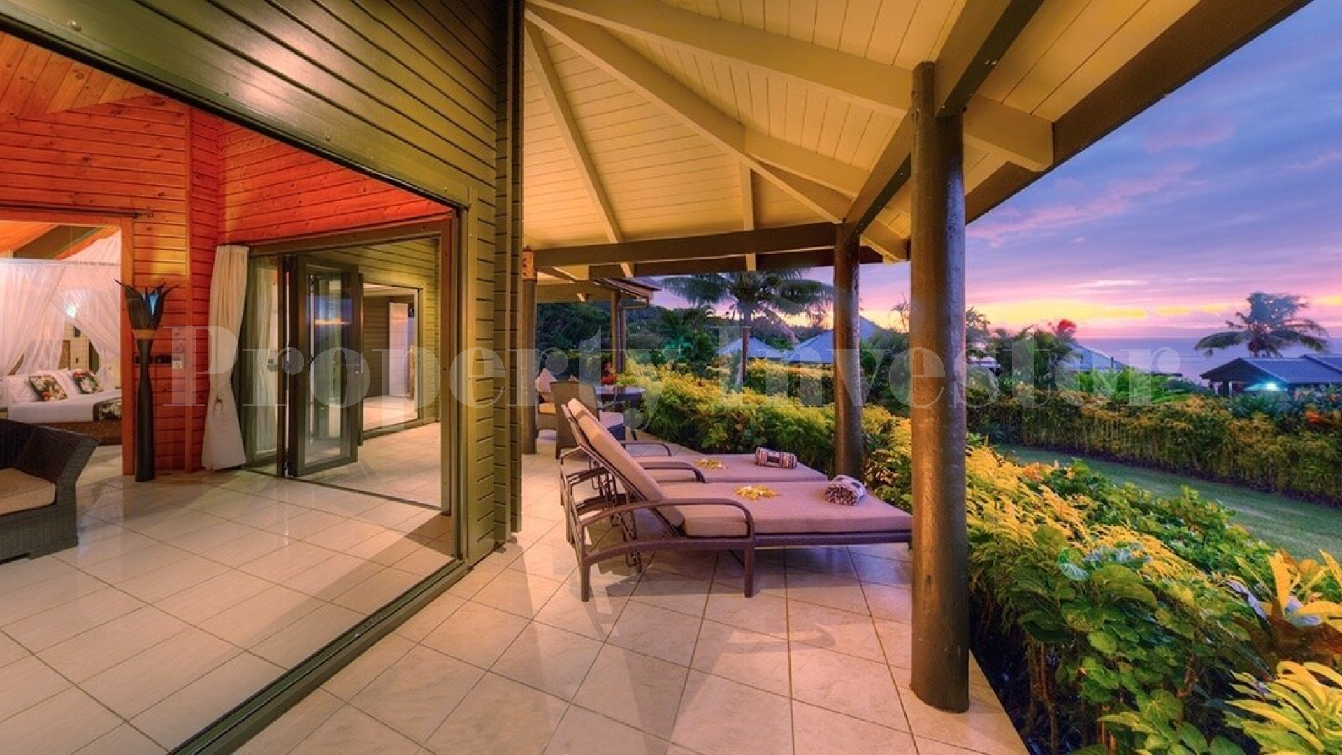 Award Winning 11 Villa Luxury Boutique Clifftop Resort for Sale on Taveuni Island, Fiji