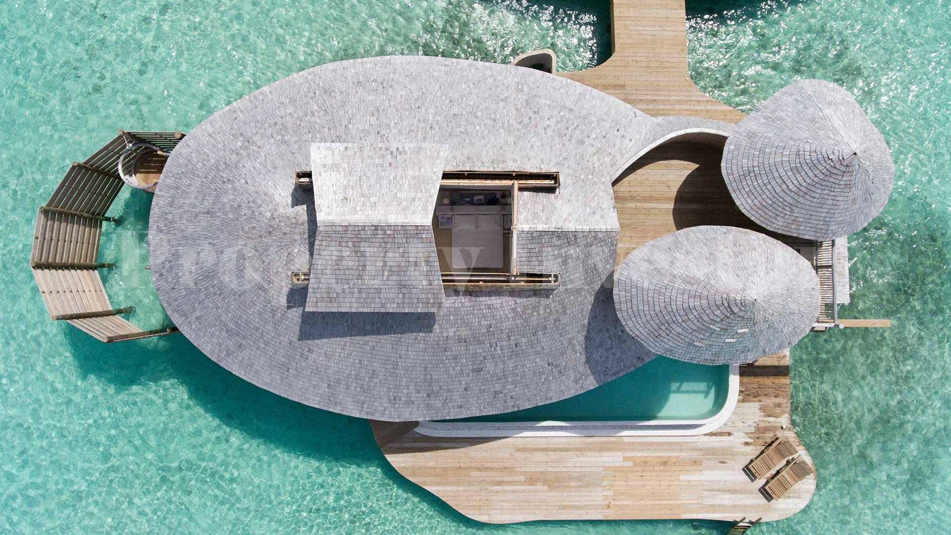 1 Bedroom Overwater Villa with Slide in the Maldives