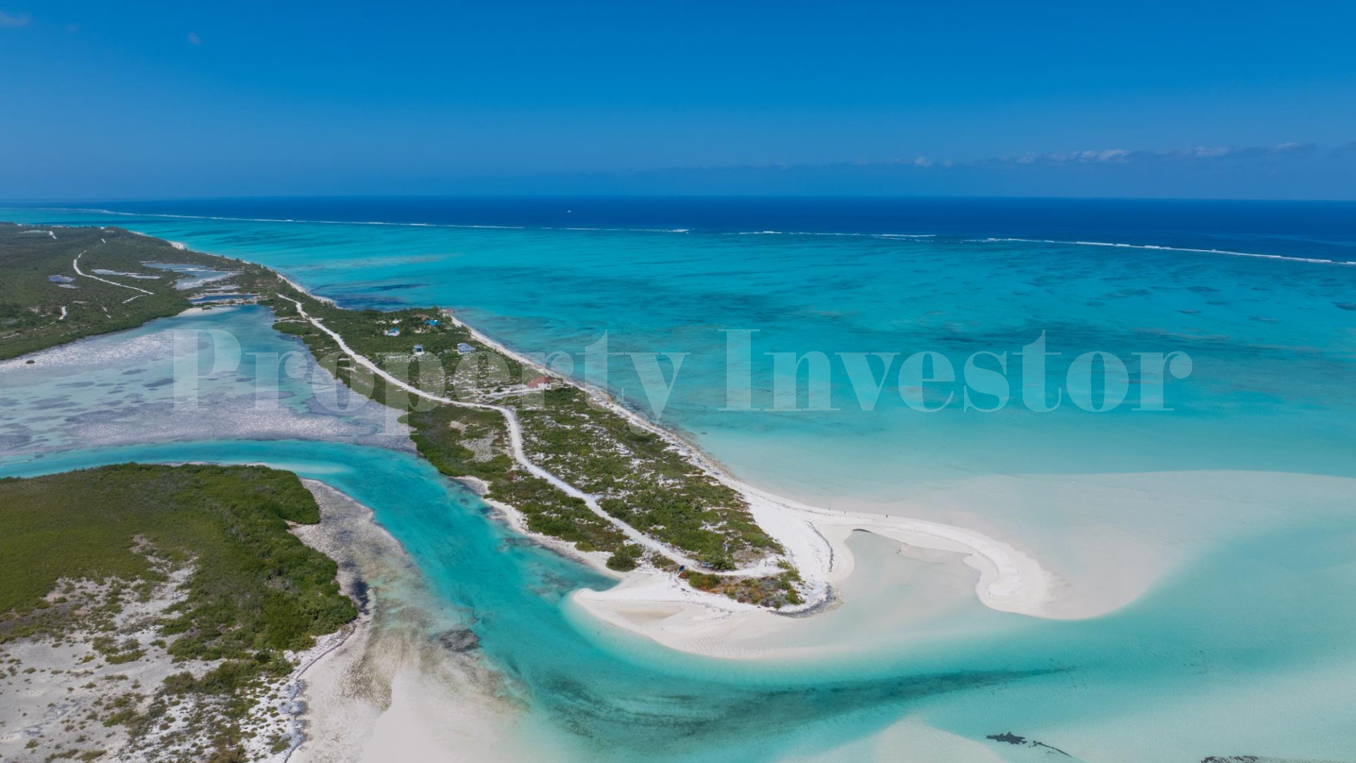 Pristine 2 Hectare Waterfront Parcel for Residential Development in North Caicos, Turks & Caicos