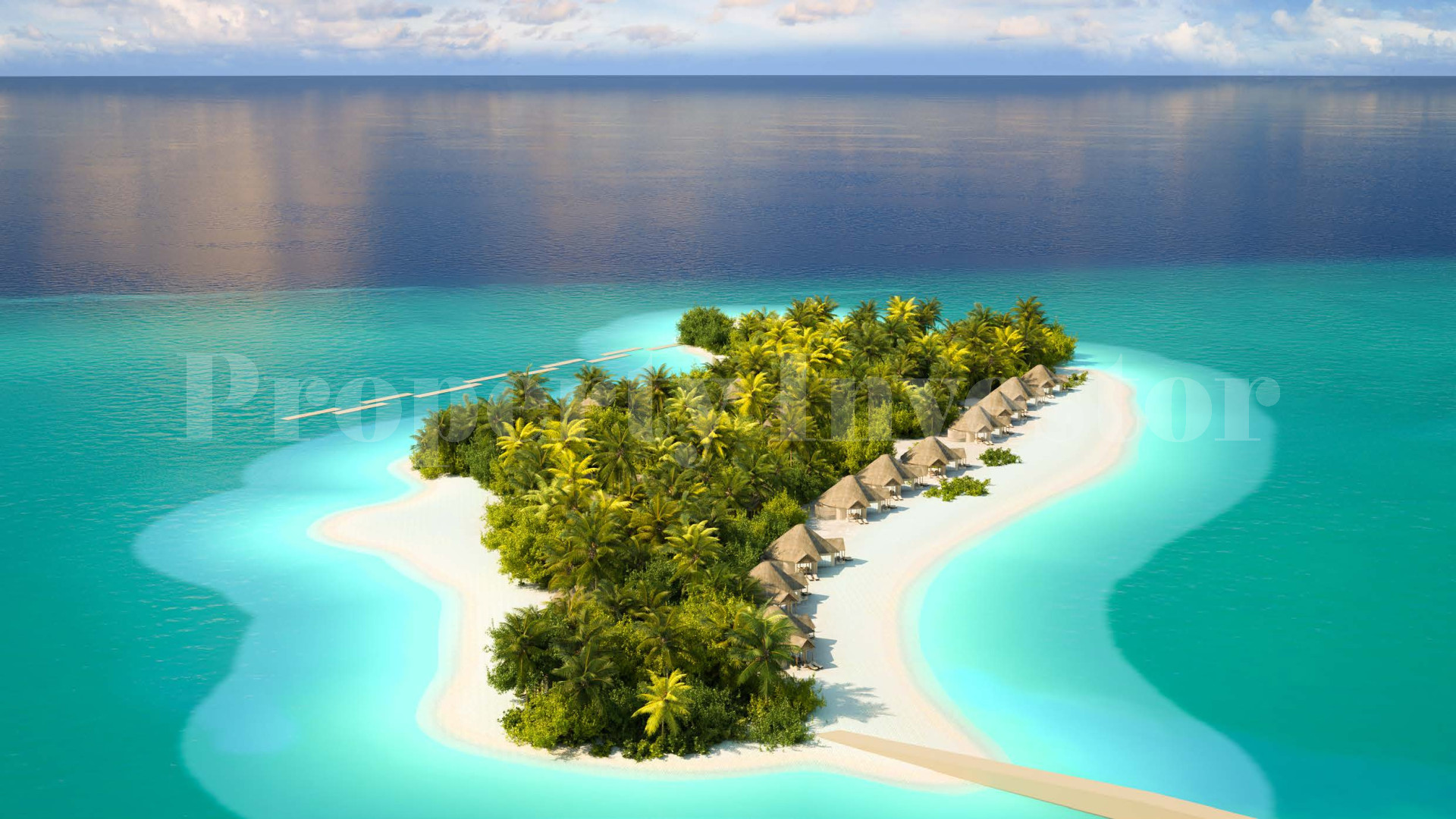 Operational 4* Star Eco Island Resort with Ready 174 Room Redevelopment/Expansion Plan for Sale in the Maldives