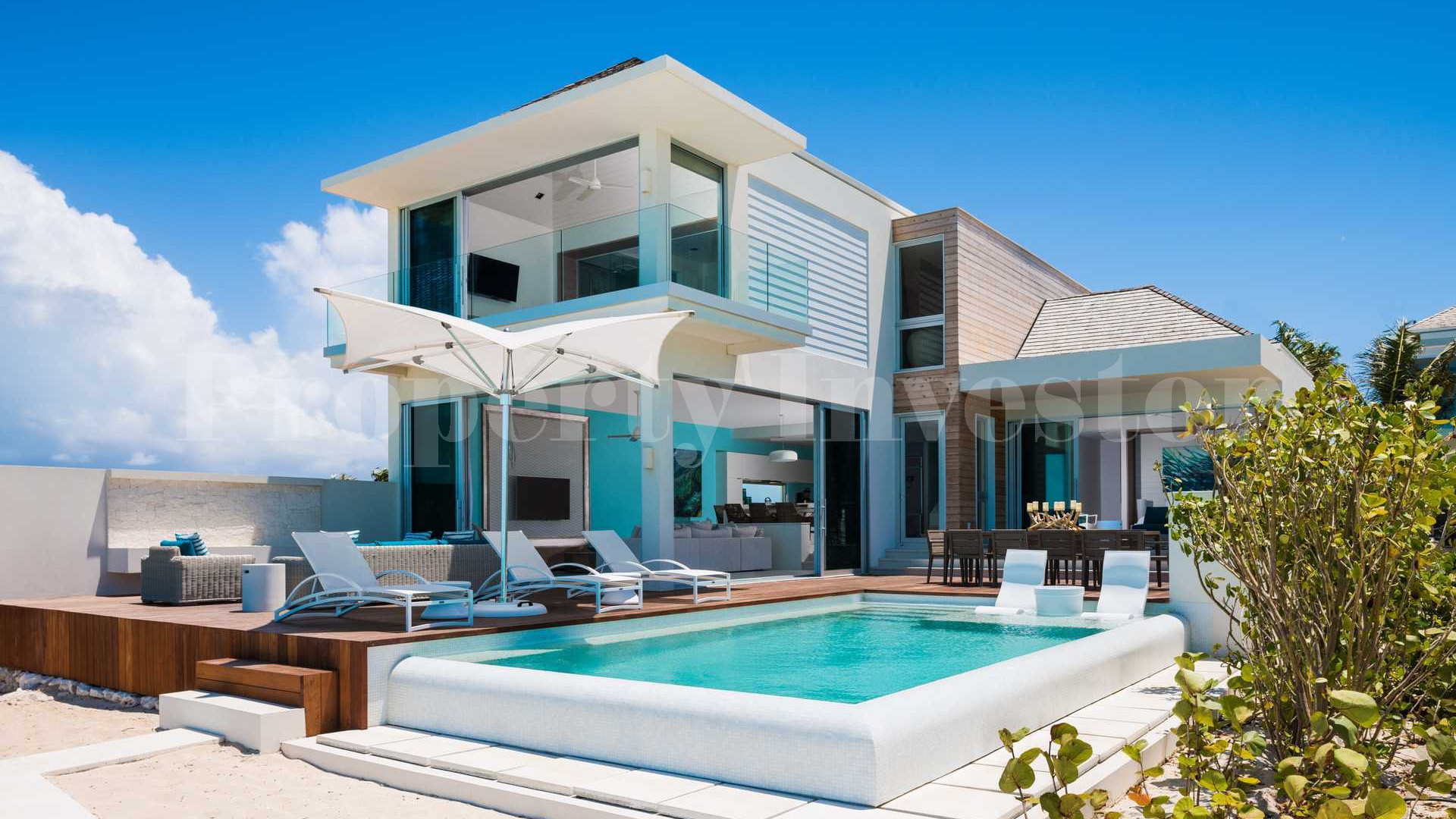 Gorgeous 15 Bedroom Private Beach Club Residence on Long Bay Beach, Turks & Caicos