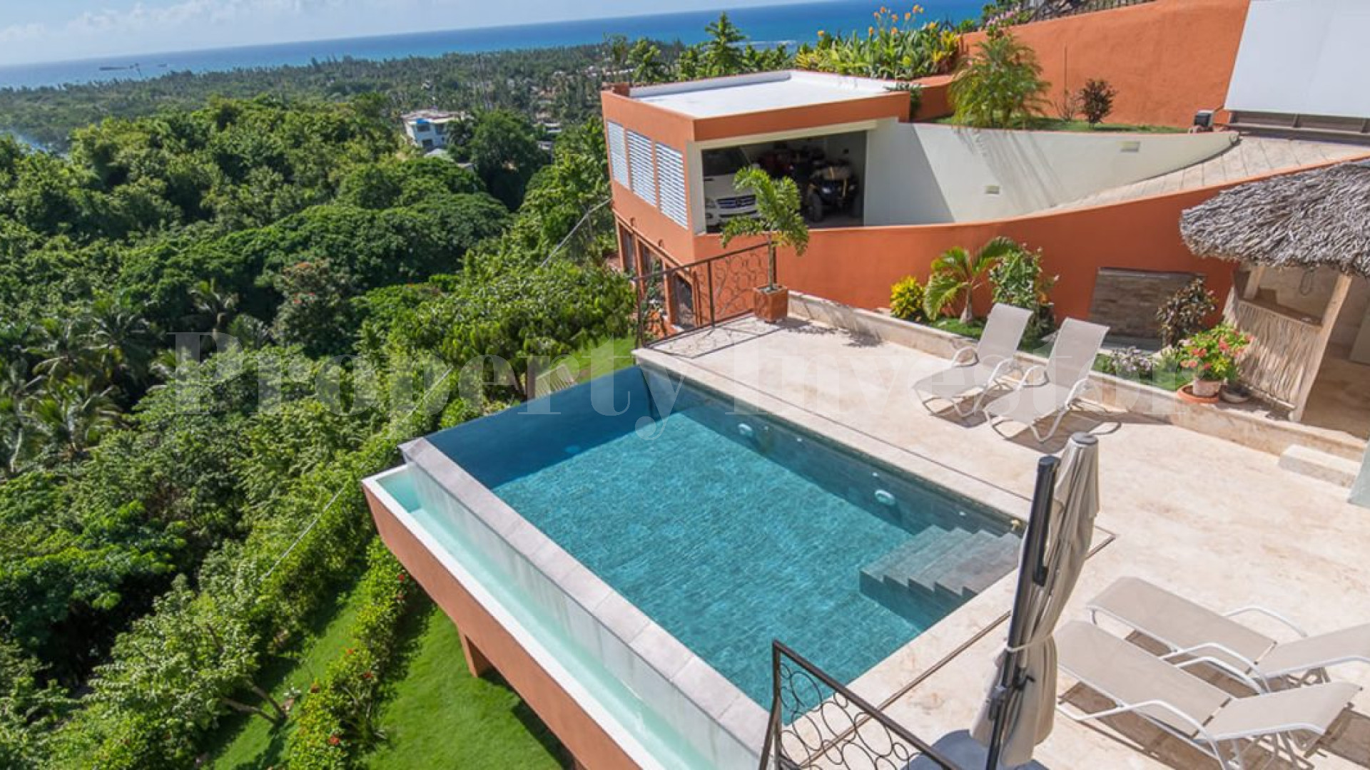 Wonderful 3 Bedroom Hillside Sea View Villa for Sale in Las Terrenas, the Dominican Republic