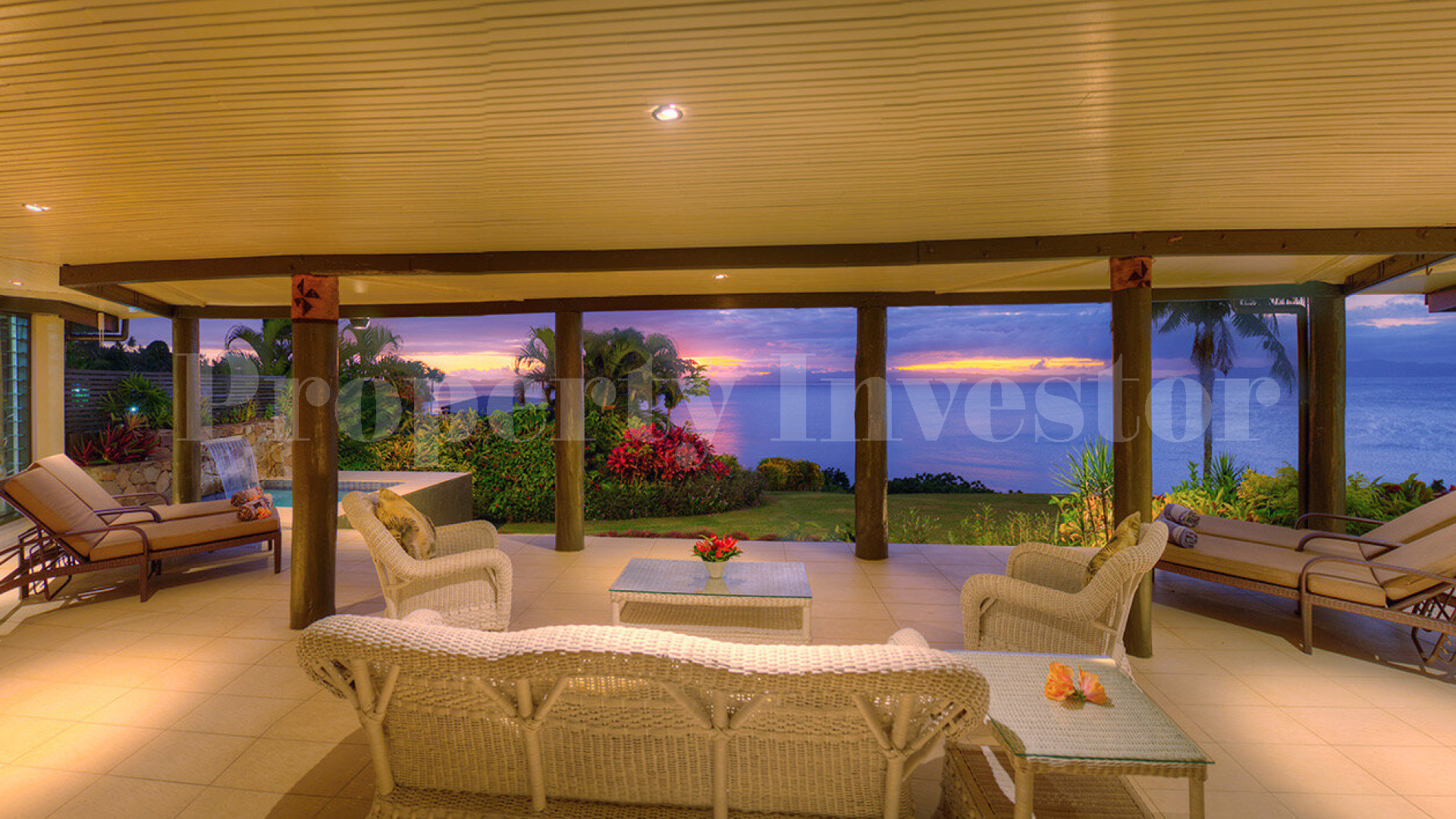 Award Winning 11 Villa Luxury Boutique Clifftop Resort for Sale on Taveuni Island, Fiji