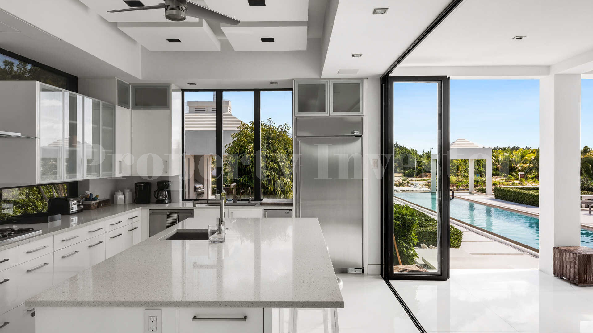 Dazzling 5 Bedroom Luxury Villa with Private Boat Dock in Leeward, Turks & Caicos