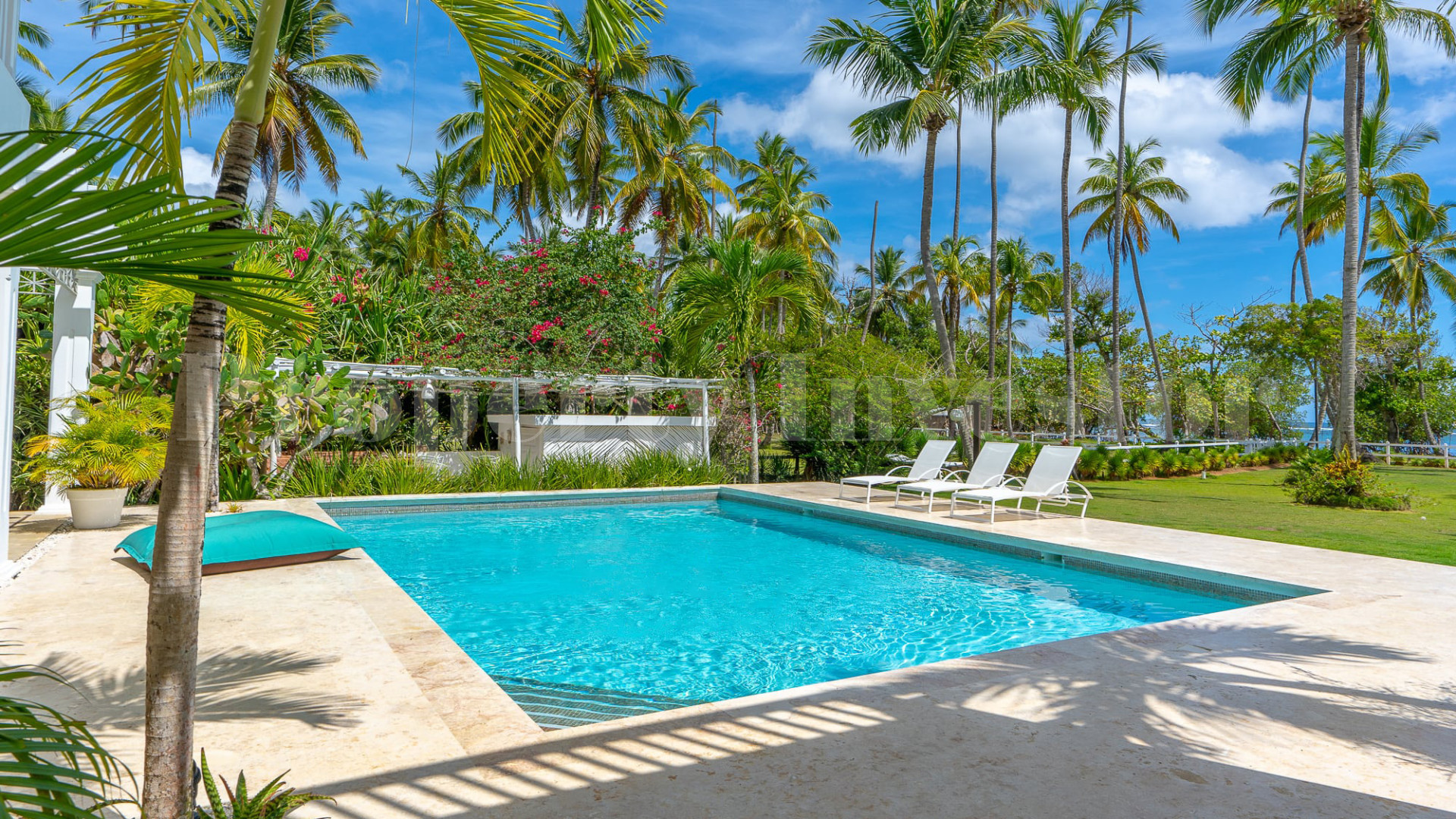 Magnificent 5 Bedroom Private Colonial Style Beachfront Villa for Sale in La Esperanza, Las Terrenas