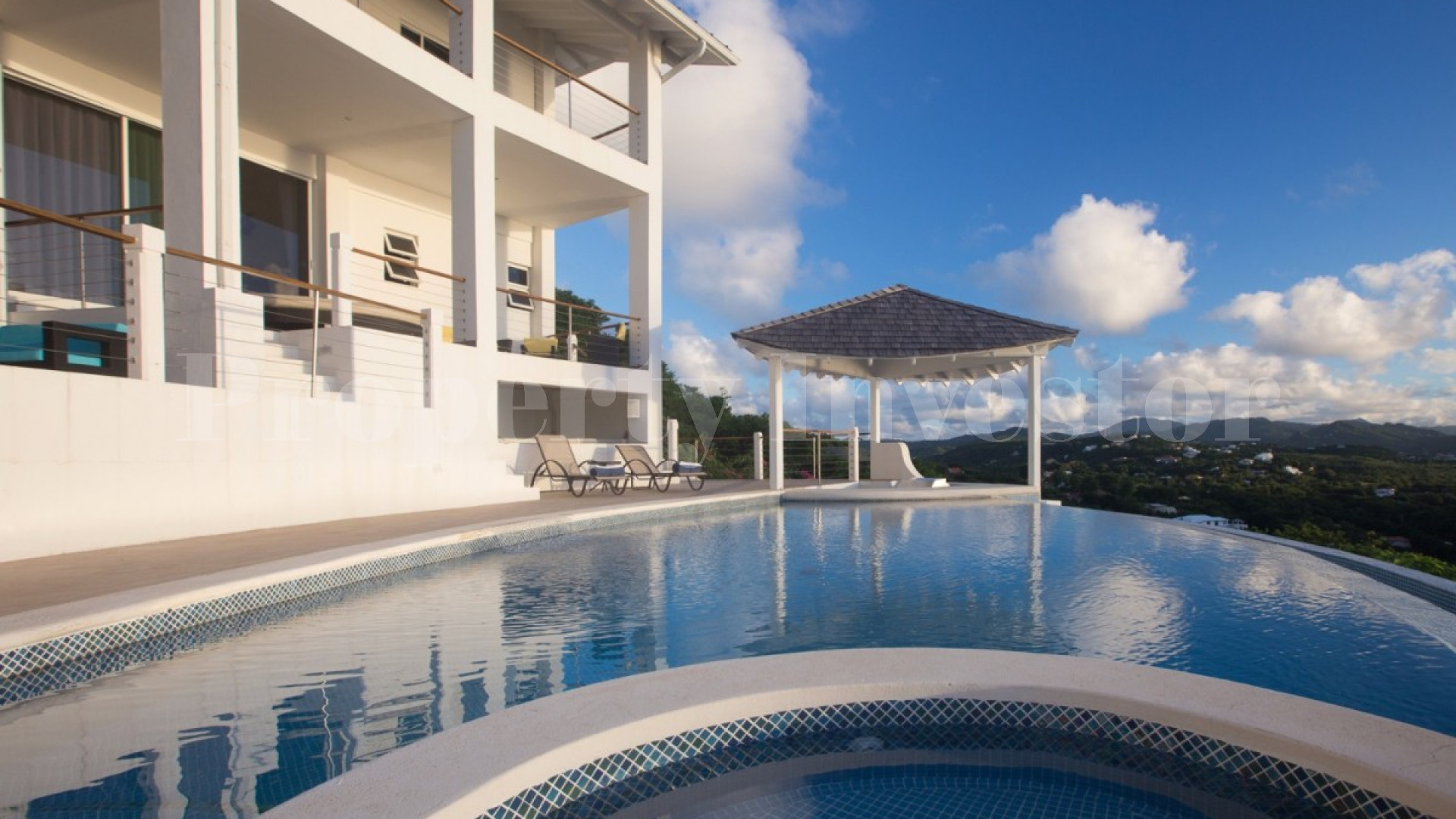 Stunning 6 Bedroom Hillside Designer Villa in St Lucia