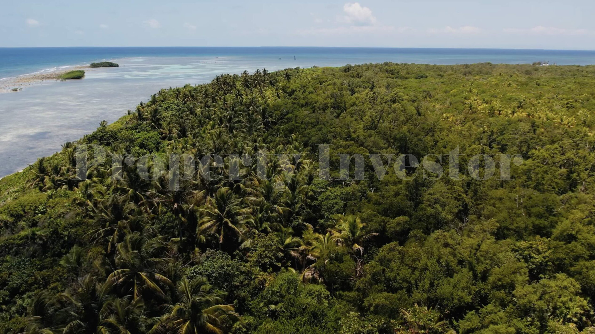 Caye Bokel — 33 Acre Private Virgin Island Parcel for Sale in Belize