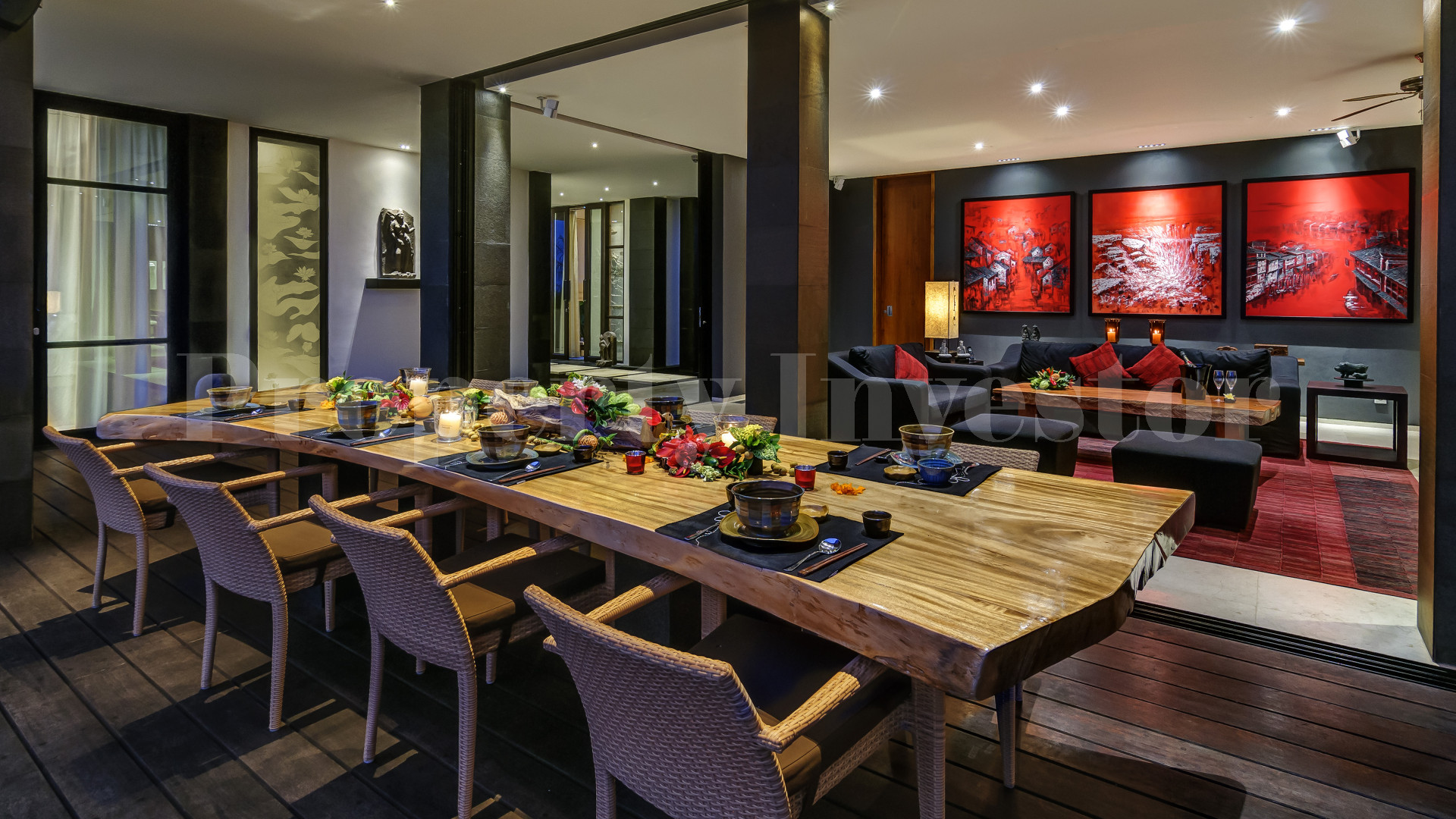 Stunning 7 Bedroom Luxury Villa with 180° Degree Panoramic Ocean Views for Sale in Pandawa, Bali