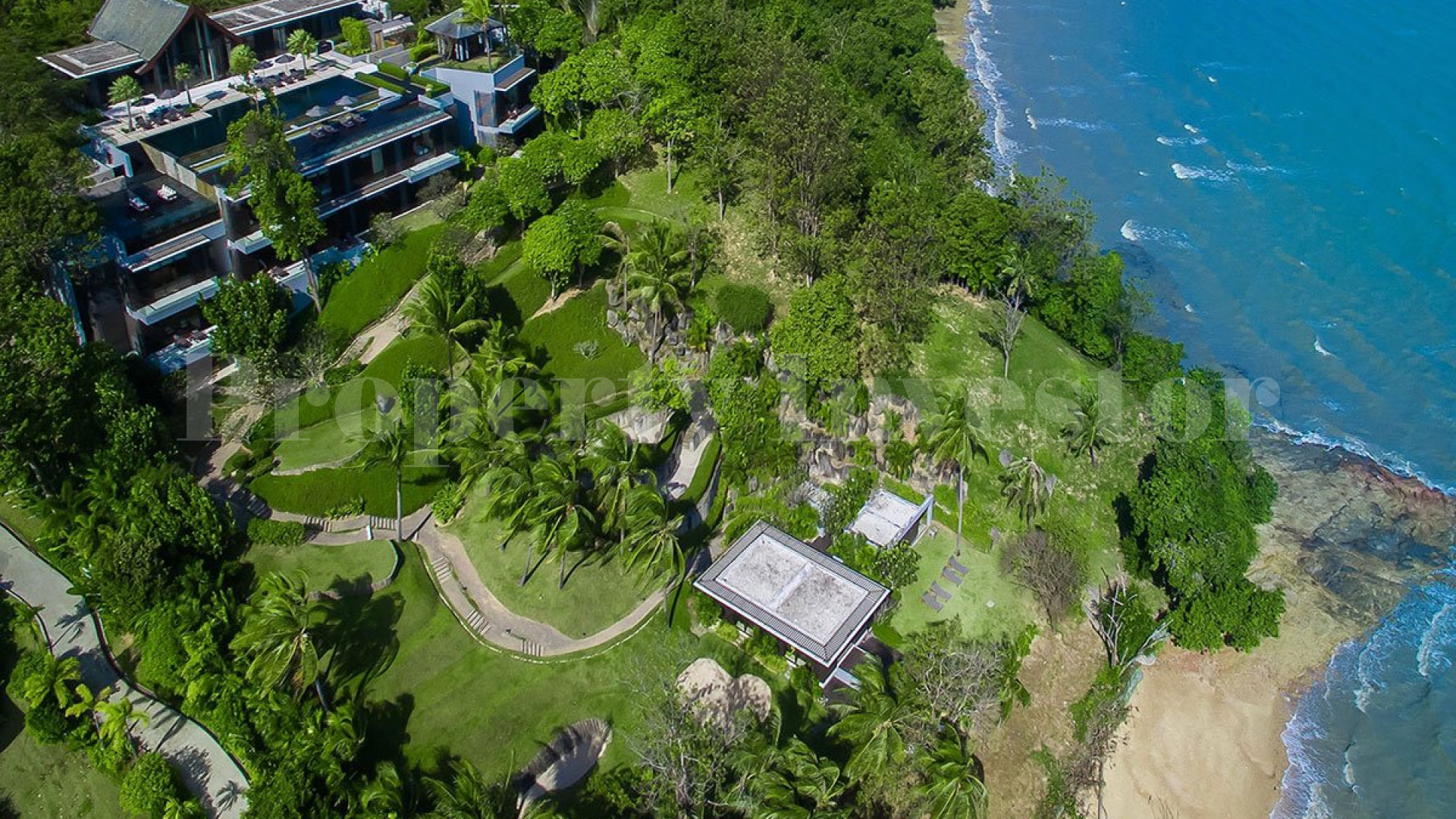 Захватывающая роскошная вилла на 9 спален со своим доступом к пляжу в Кейп Яму, Пхукет