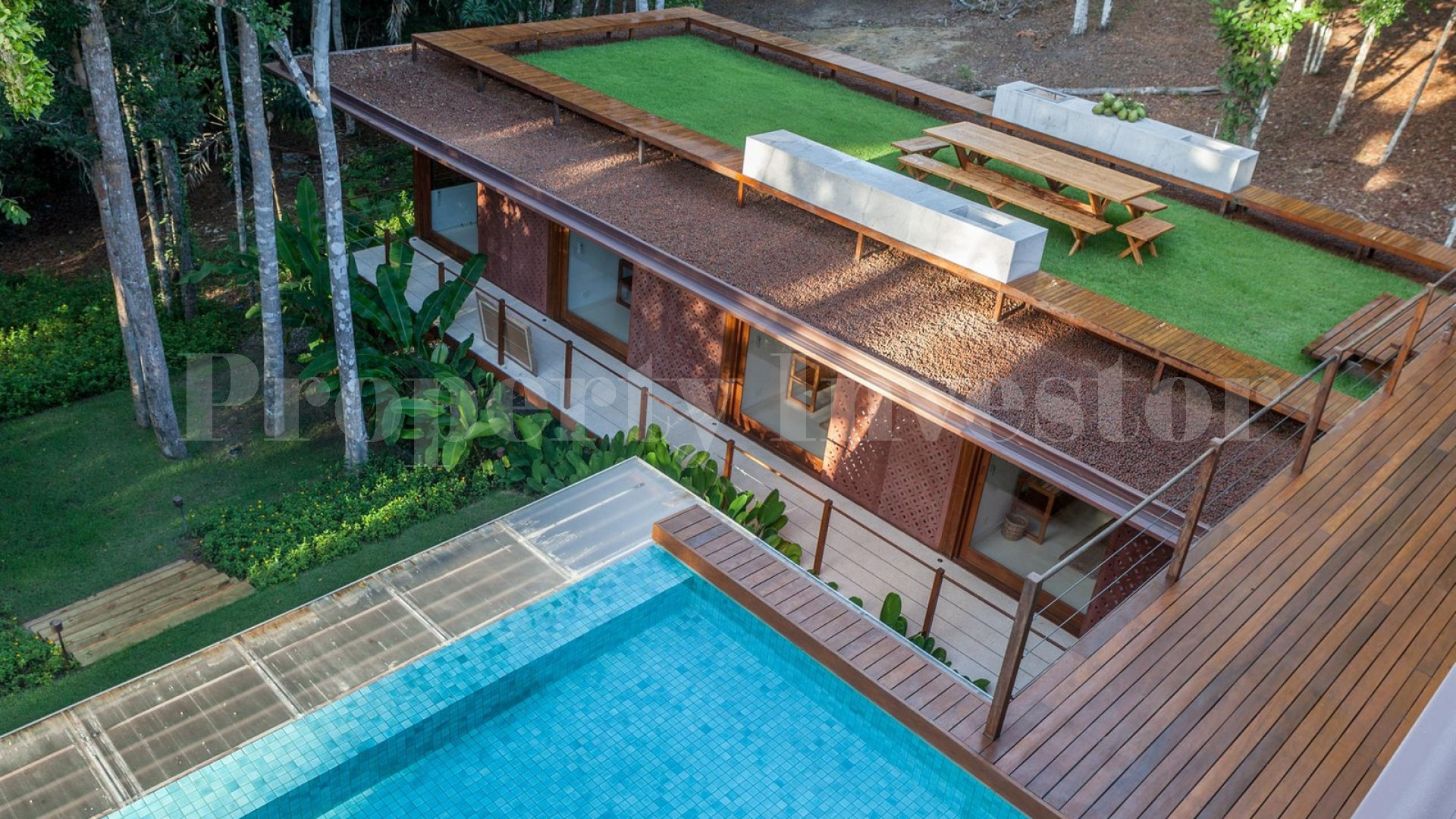 One-of-a-Kind 6 Bedroom Tropical Luxury Designer Rainforest Villa for Sale in Trancoso, Brazil