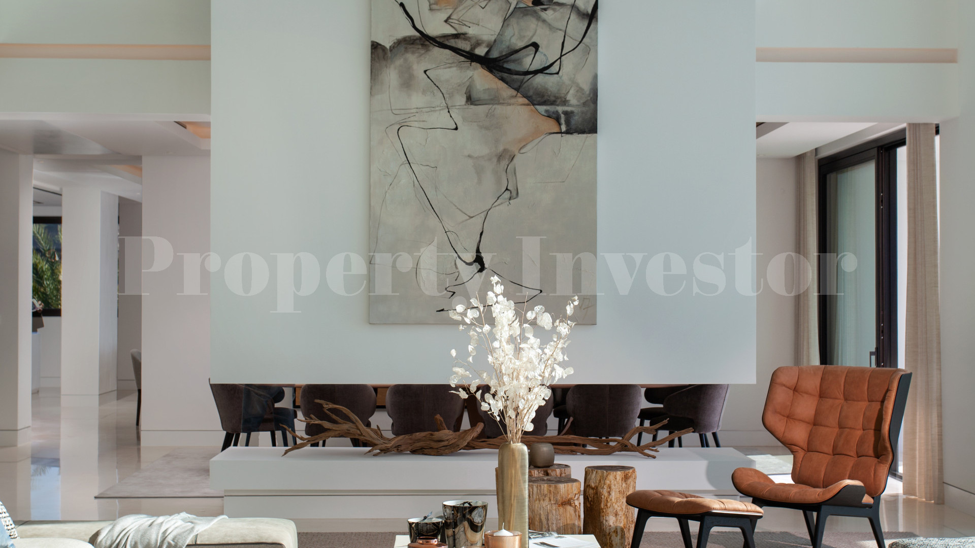 Эксклюзивная роскошная вилла на 9 спален на холме с потрясающими видами на сады, горы и море в Ла Загалета, Марбелья, Испания