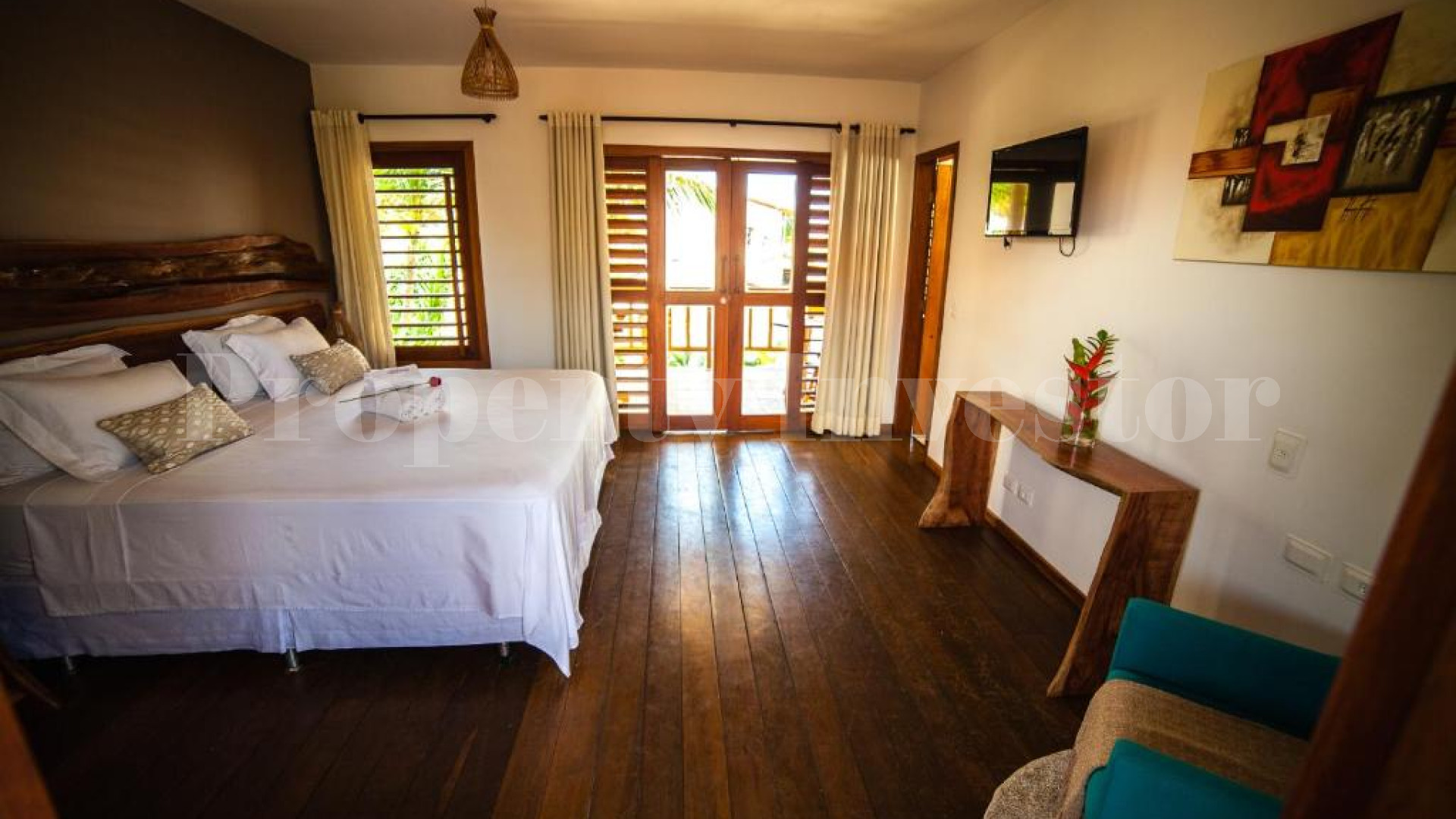 Established 24 Room Boutique Beachfront Kite Surfing Resort for Sale in Cumbuco, Brazil