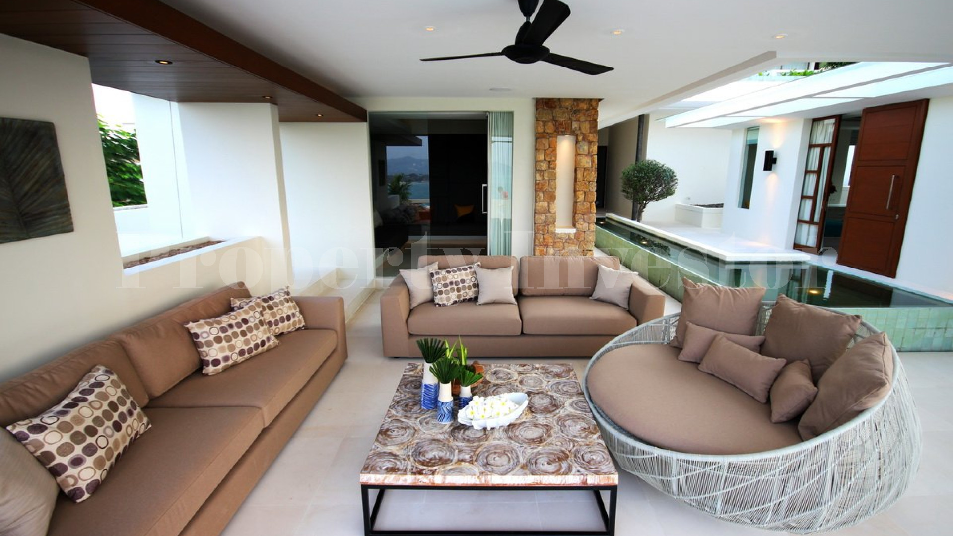 Modern Open Plan Seaview Villa in Koh Samui