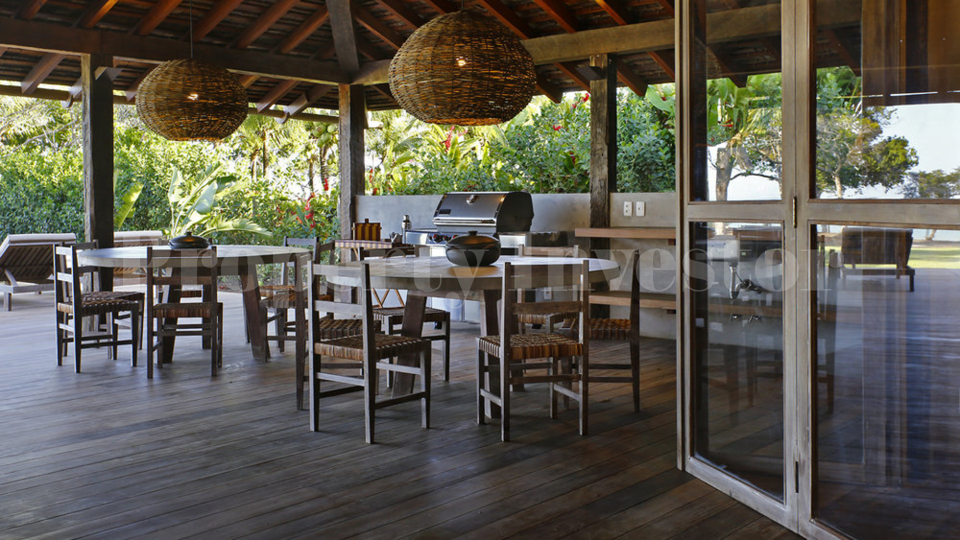 Beautiful 4 Bedroom Oceanfront Villa for Sale in Trancoso, Brazil