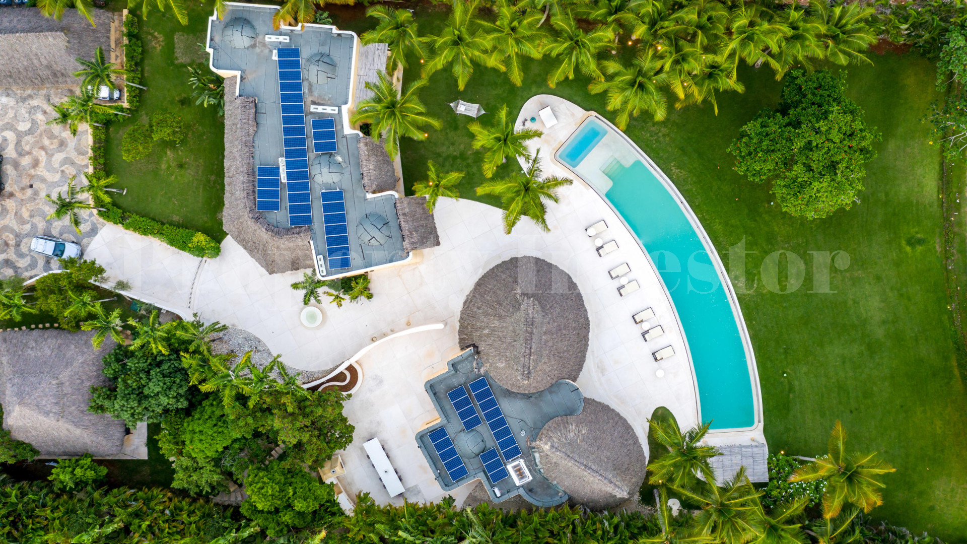 Unique 5 Bedroom "Organic" Luxury Oceanfront Villa with Amazing Ocean & Golf Views for Sale in Casa de Campo, the Dominican Republic