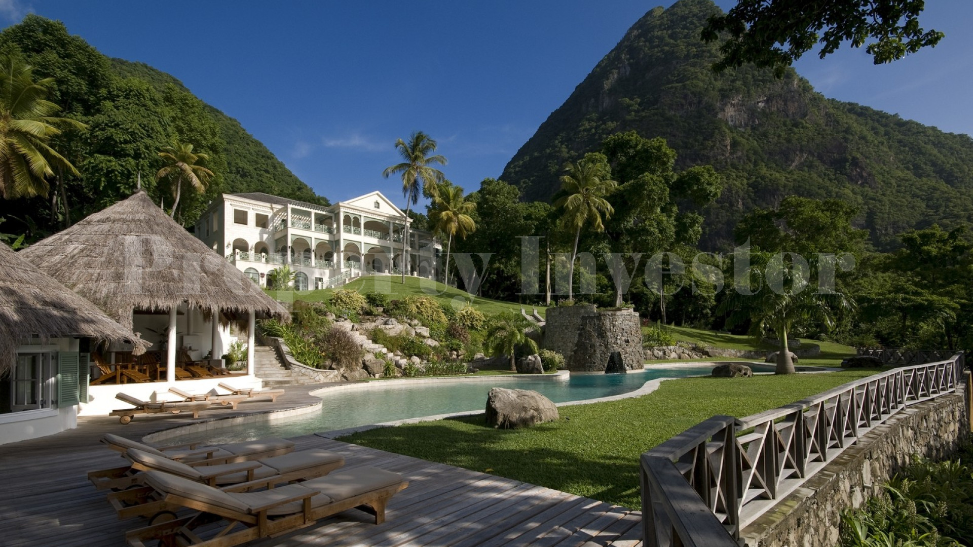 Spectacular 11 Bedroom Luxury Colonial Villa in St Lucia