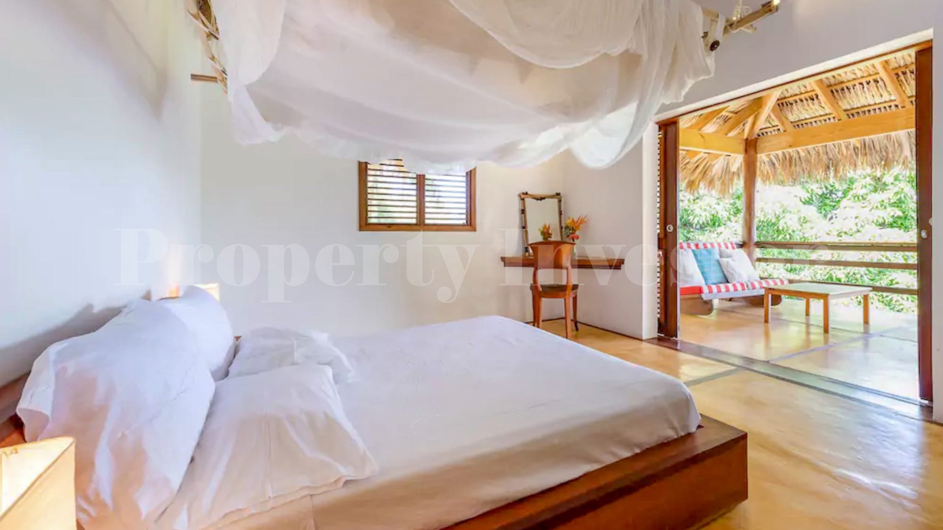 Эко ретрит на 5 спален с ручной отделкой с невероятными видами на океан и тропические сады рядом с Лас-Терренас, Доминиканская Республика