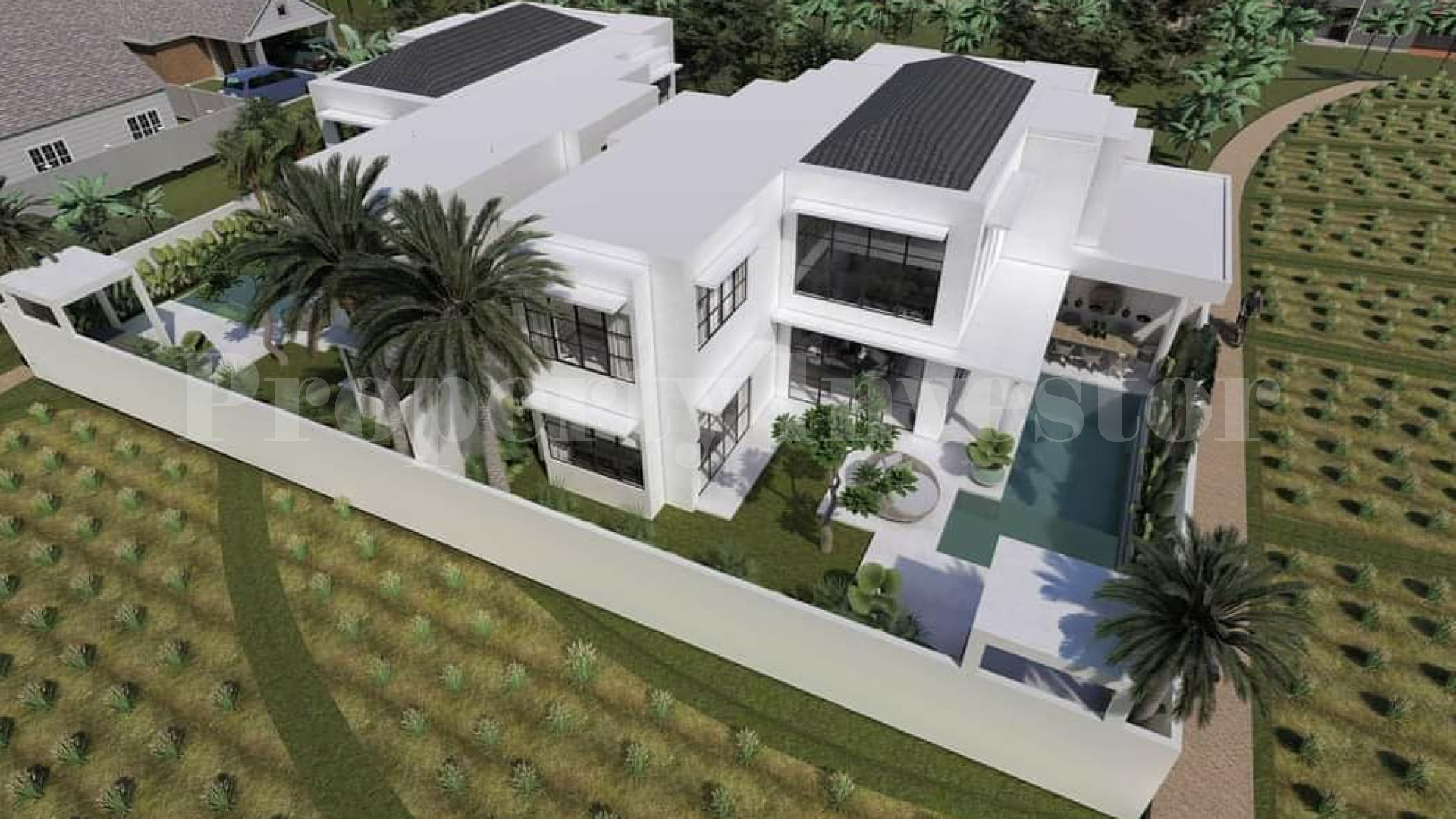 Beautiful Off-Plan 4 Bedroom Modern Villa for Sale in Umalas Bumbak, Bali