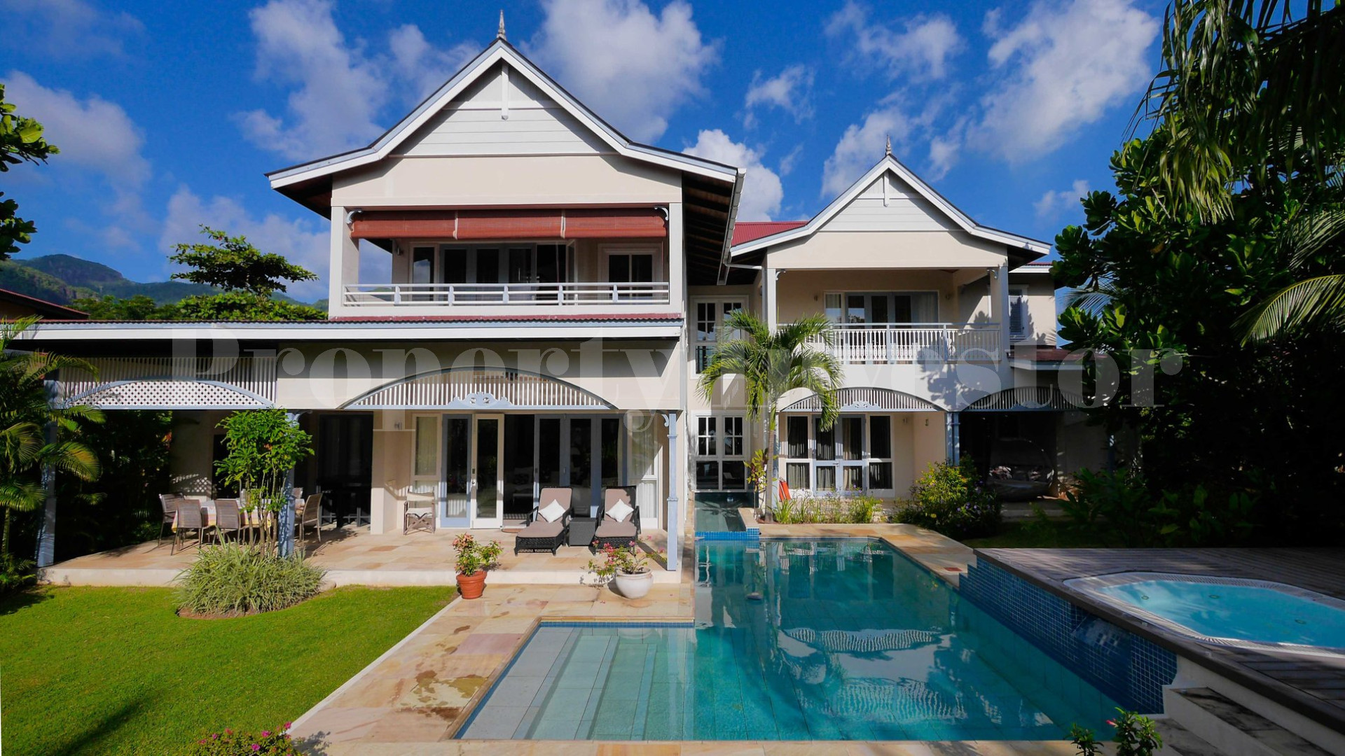 Modern 5 Bedroom Luxury Private Oceanfront Designer Villa for Sale on Eden Island, Seychelles