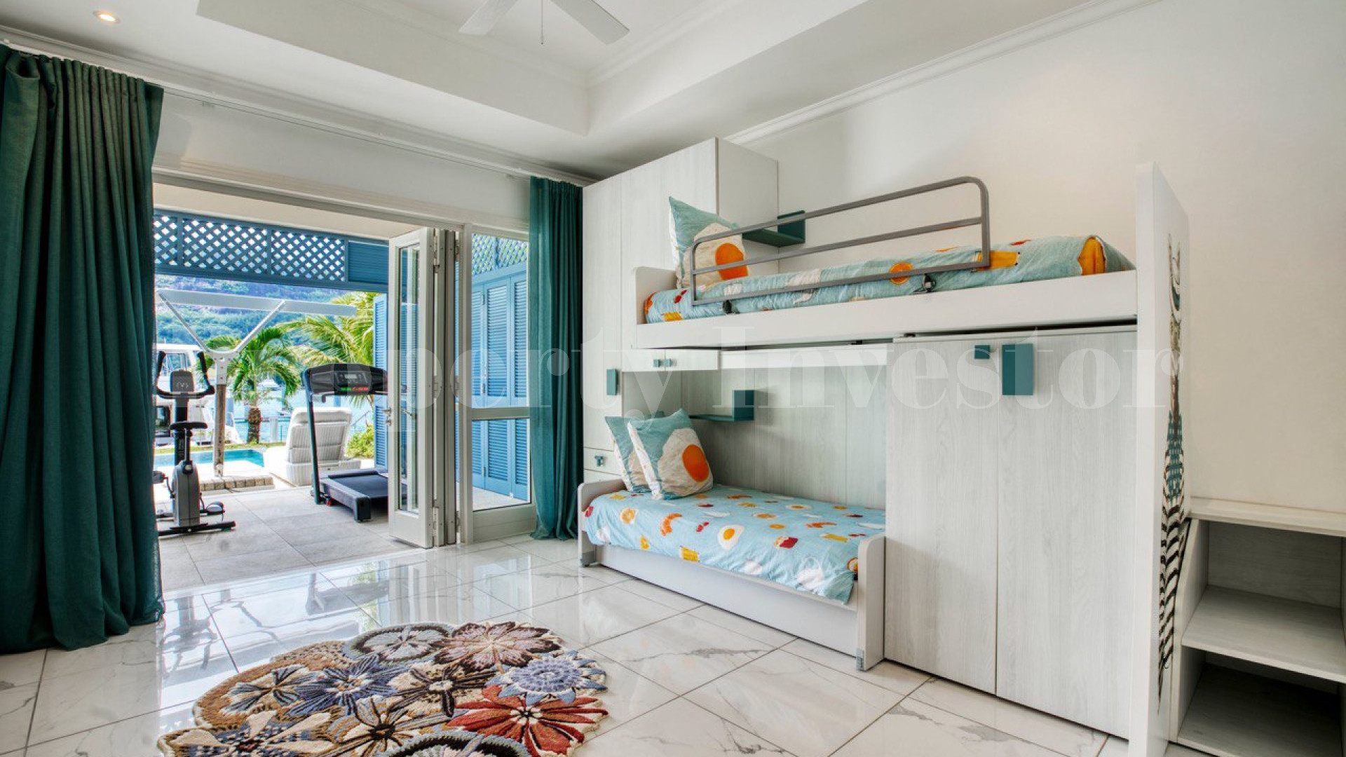 Custom Furnished 5 Bedroom Luxury Canal Front Villa with Private Cinema for Sale on Eden Island, Seychelles