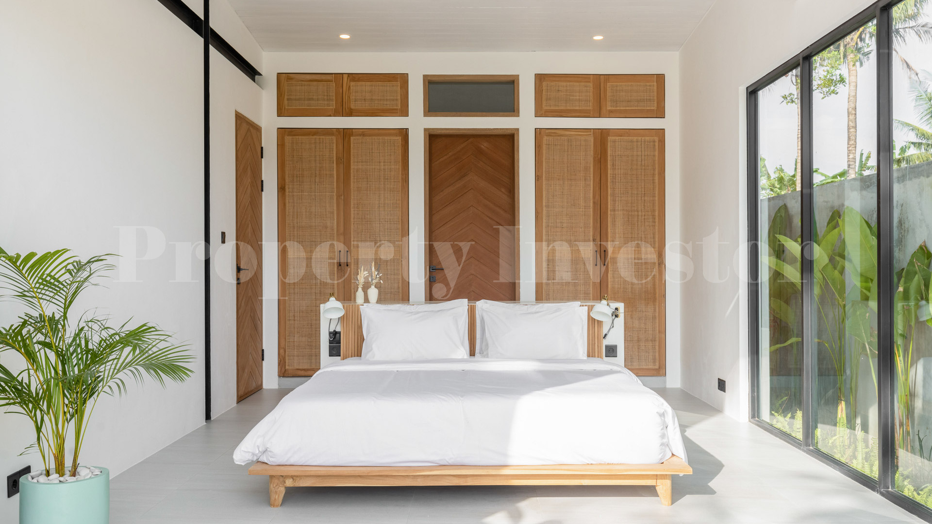 Chic 1-3 Bedroom Designer Loft Villas with Beautiful Rice Paddy Views for Sale Near Canggu, Bali