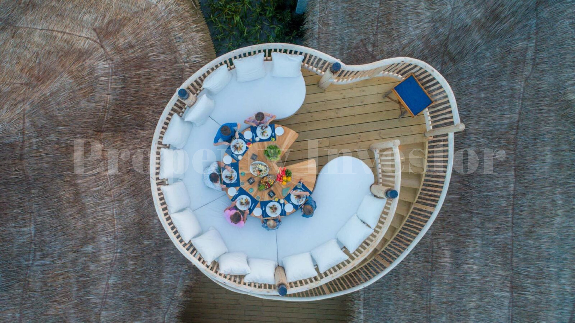 One-of-One 5 Bedroom Luxury Eco Resort Sunrise Villa with Viewing Moonlight Tower for Private Ownership in the Maldives