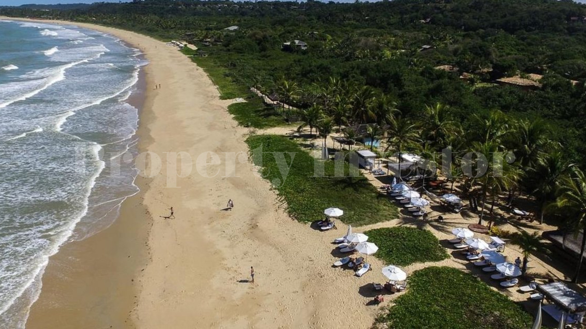 Elegant 10 Bungalow & Villa Boutique Beach Resort for Sale in Trancoso, Brazil