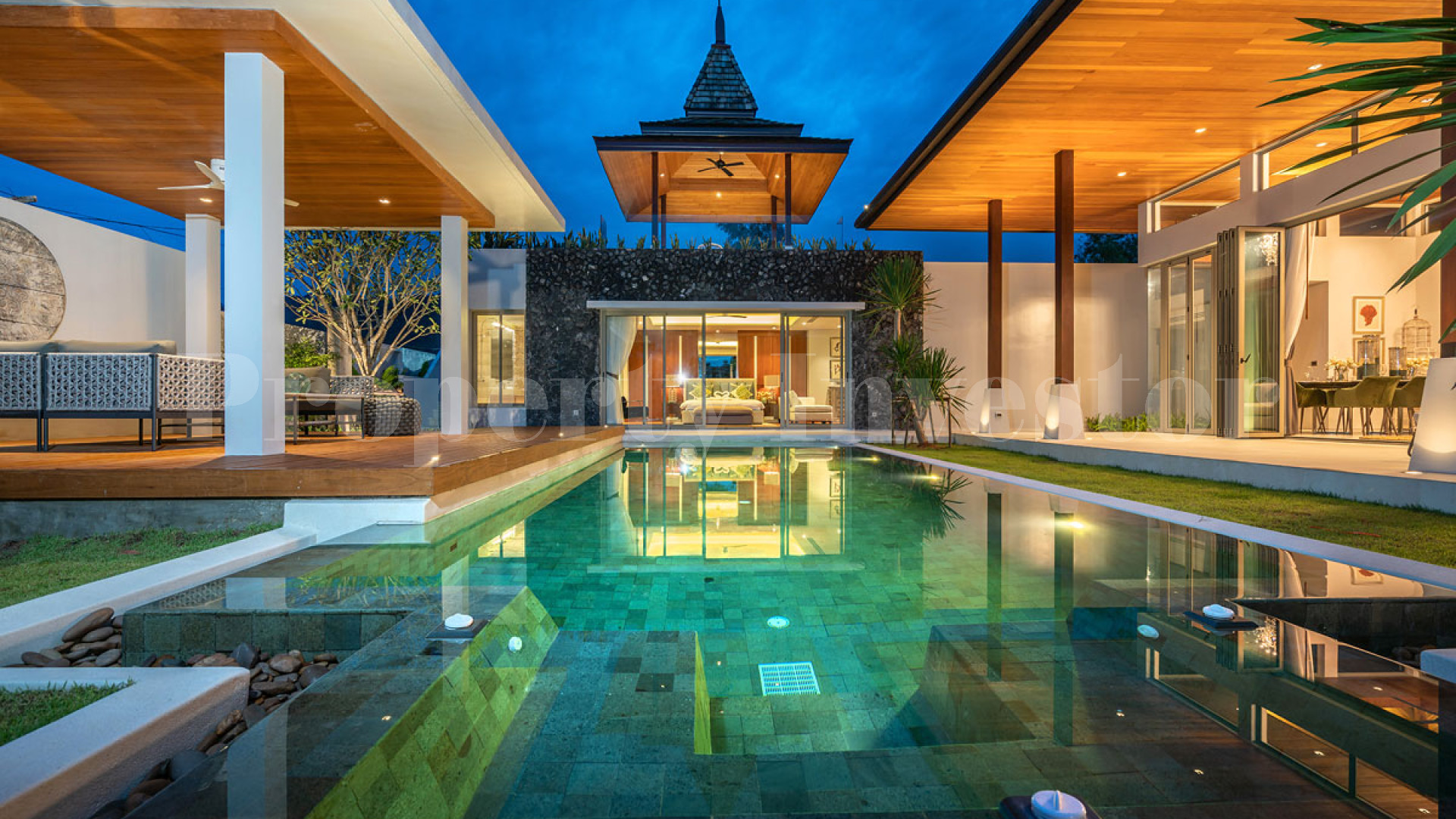 Fantastic 4 Bedroom Luxury Beach Villa for Sale in Phuket