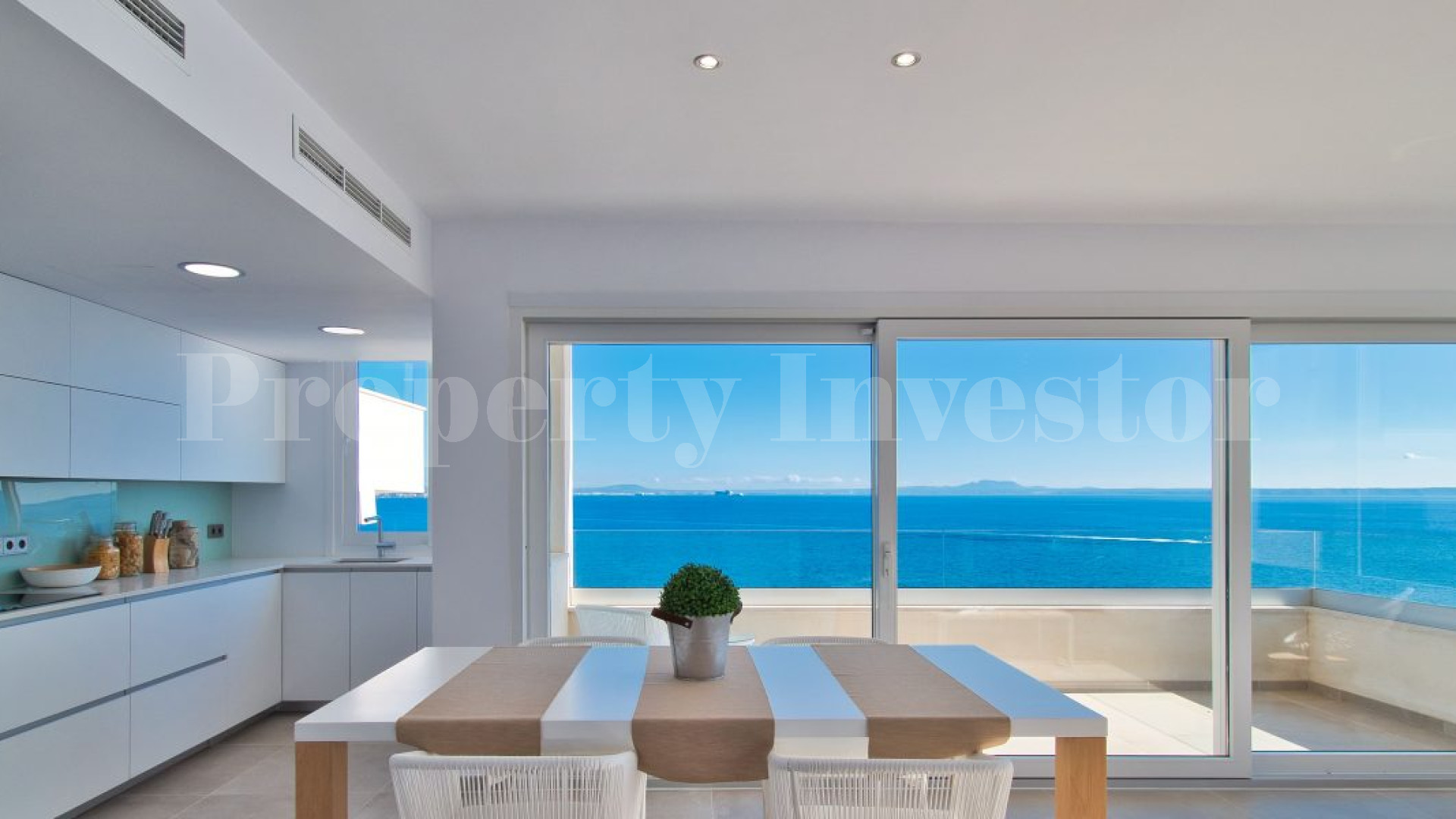 3 Bedroom Duplex Apartment with Incredible Sea Views in Cala Vinyas