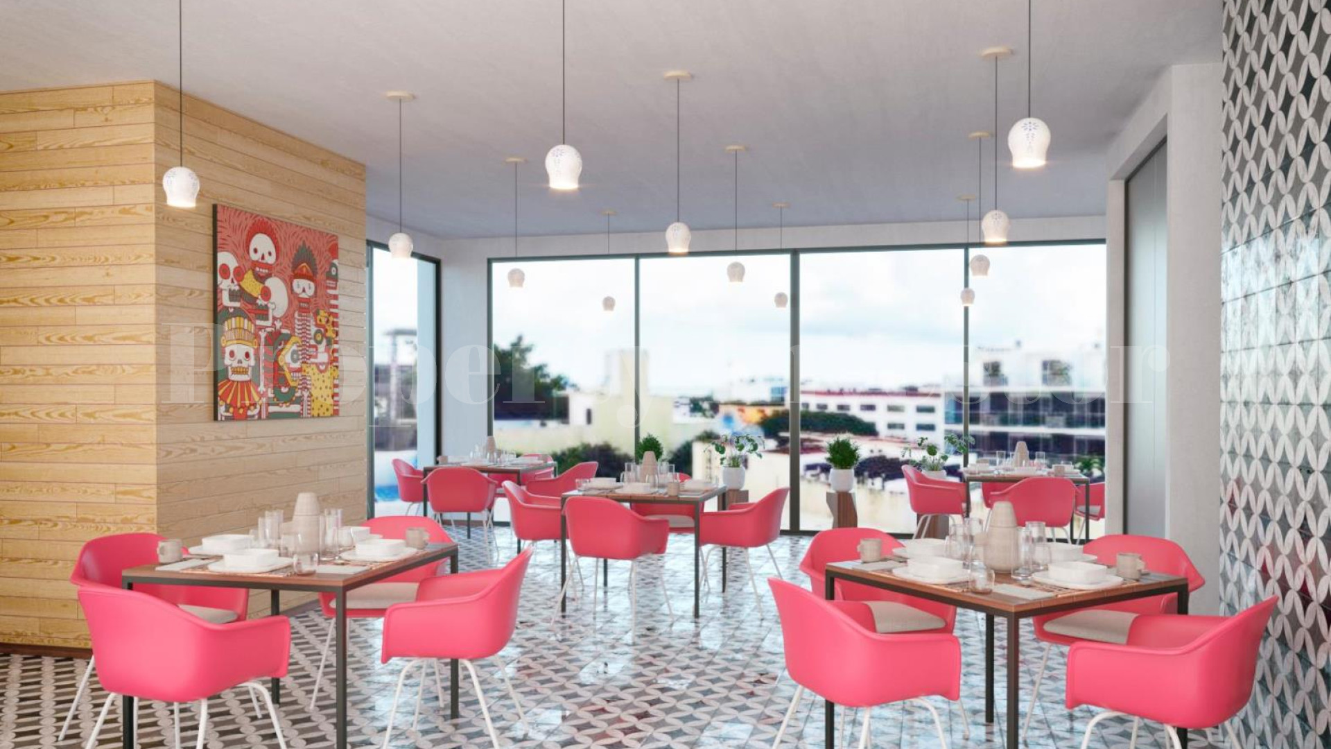 One-of-a-kind 20 Room Boutique Hotel for Sale Near 5th Avenue in Playa del Carmen, Mexico