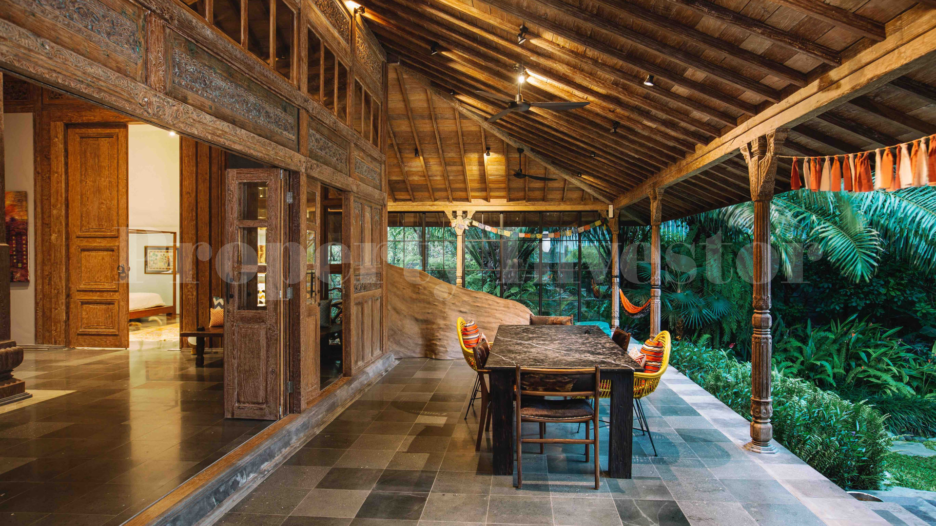 Stunning 3 Bedroom Luxury Joglo Villa with Traditional Javanese Flare for Sale in Pererenan, Bali