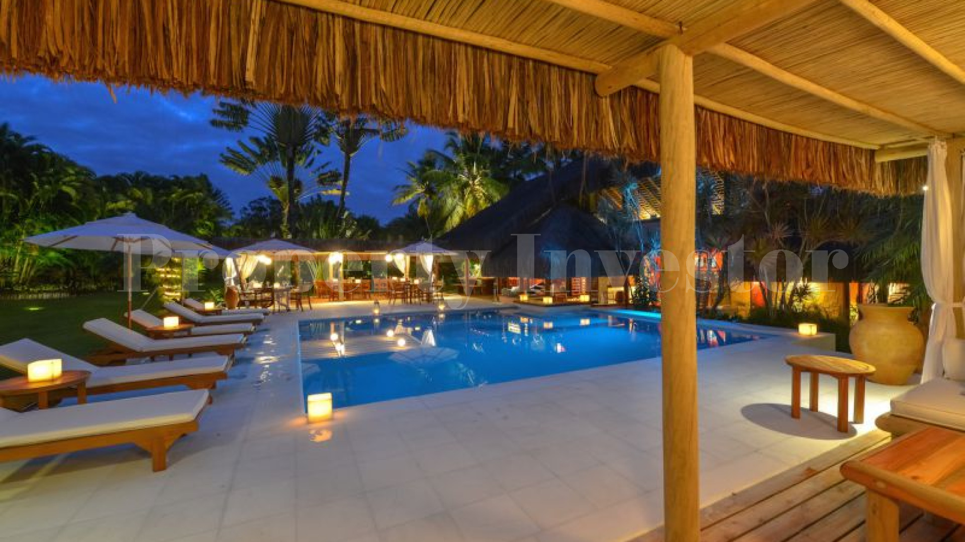 Elegant 10 Bungalow & Villa Boutique Beach Resort for Sale in Trancoso, Brazil