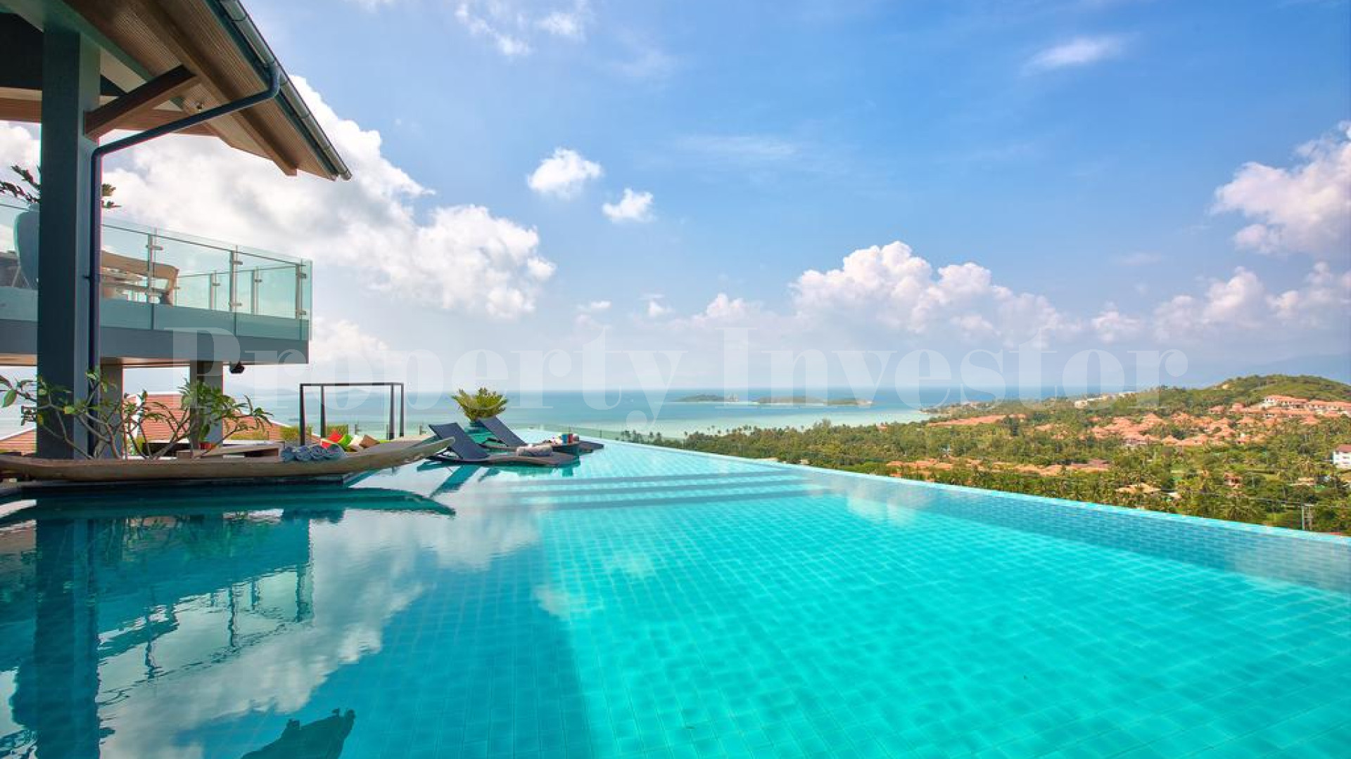 Exceptional 8 Bedroom Luxury Sea View Hillside Villa for Sale in Koh Samui, Thailand