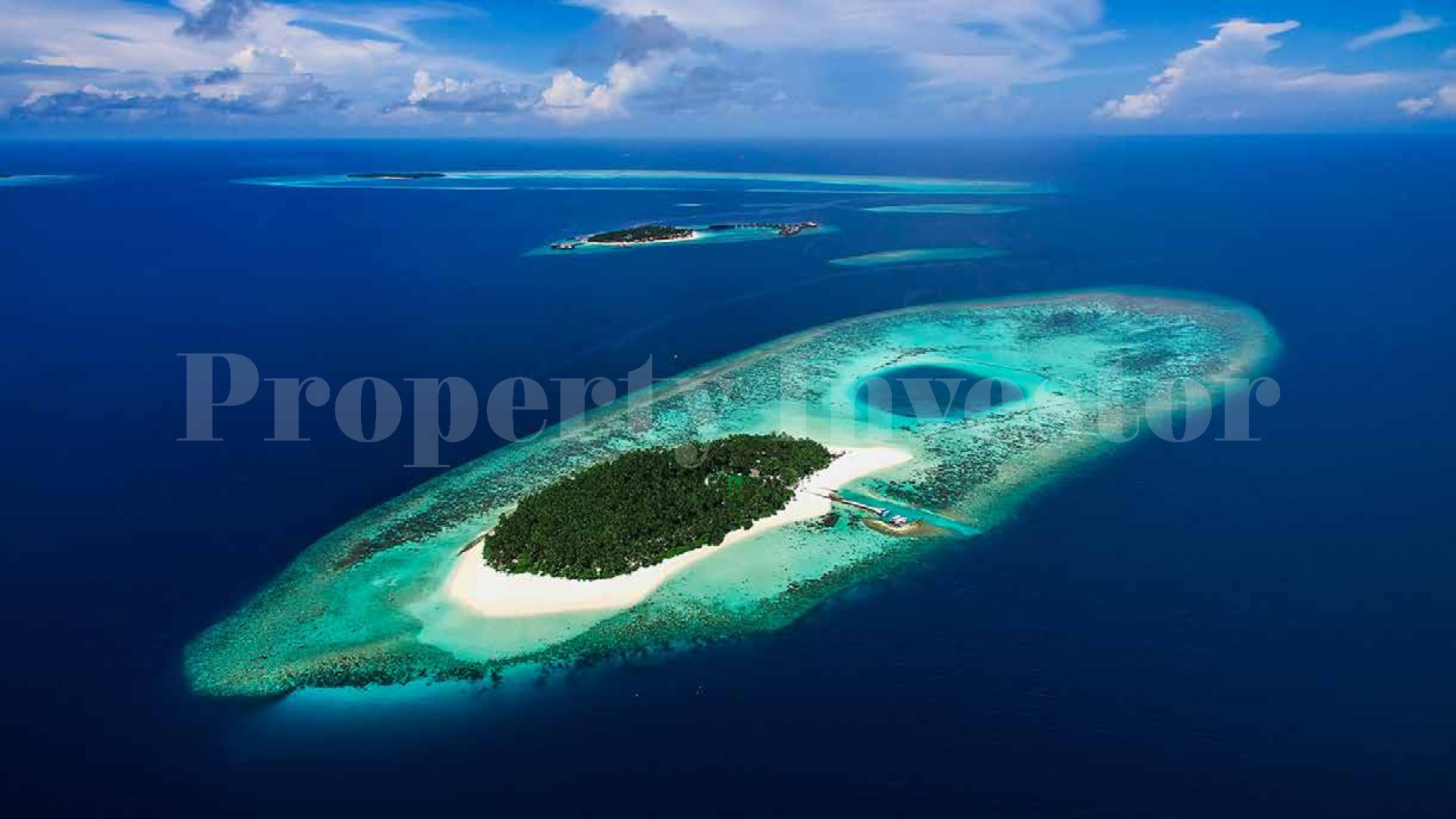 Exclusive 32 Room Island Eco Resort with 89 Room Overwater Bungalow Expansion Plan for Sale in the Maldives