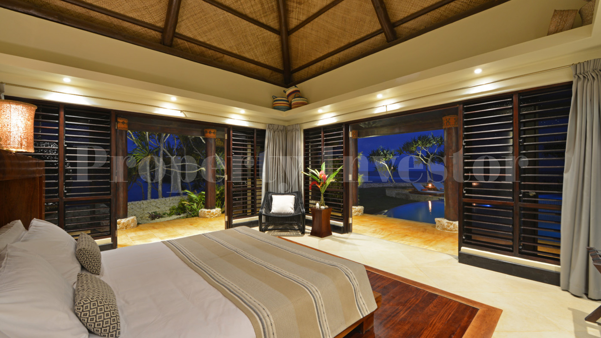 Fabulous 3 Bedroom Luxury Oceafront Private Island Villa for Sale in Vanua Levu, Fiji