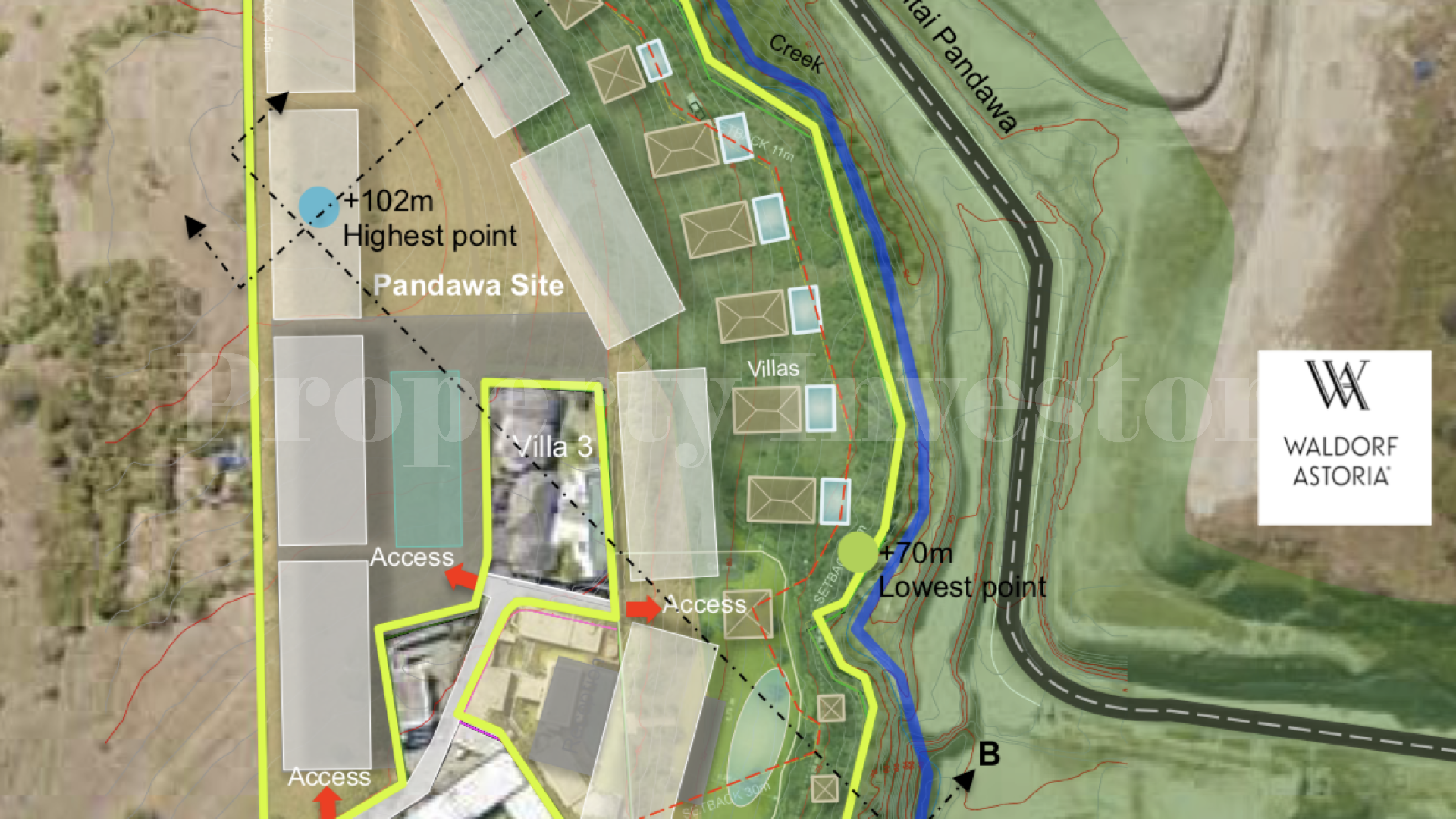 2.65 Hectare Clifftop Lot for Development in Pandawa Beach, South Bali