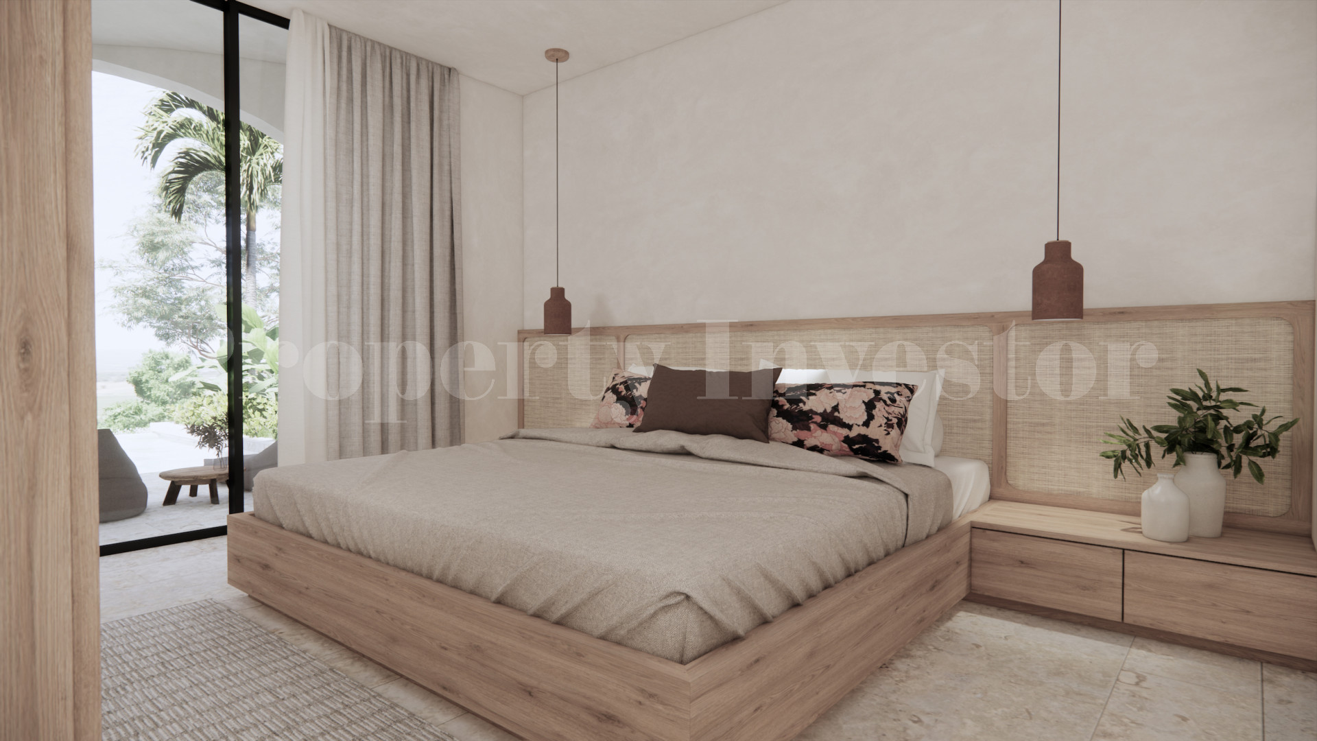 Продаётся современная роскошная вилла на 3 спальни с видом на океан под строительство от 395000$ в Улувату на Бали