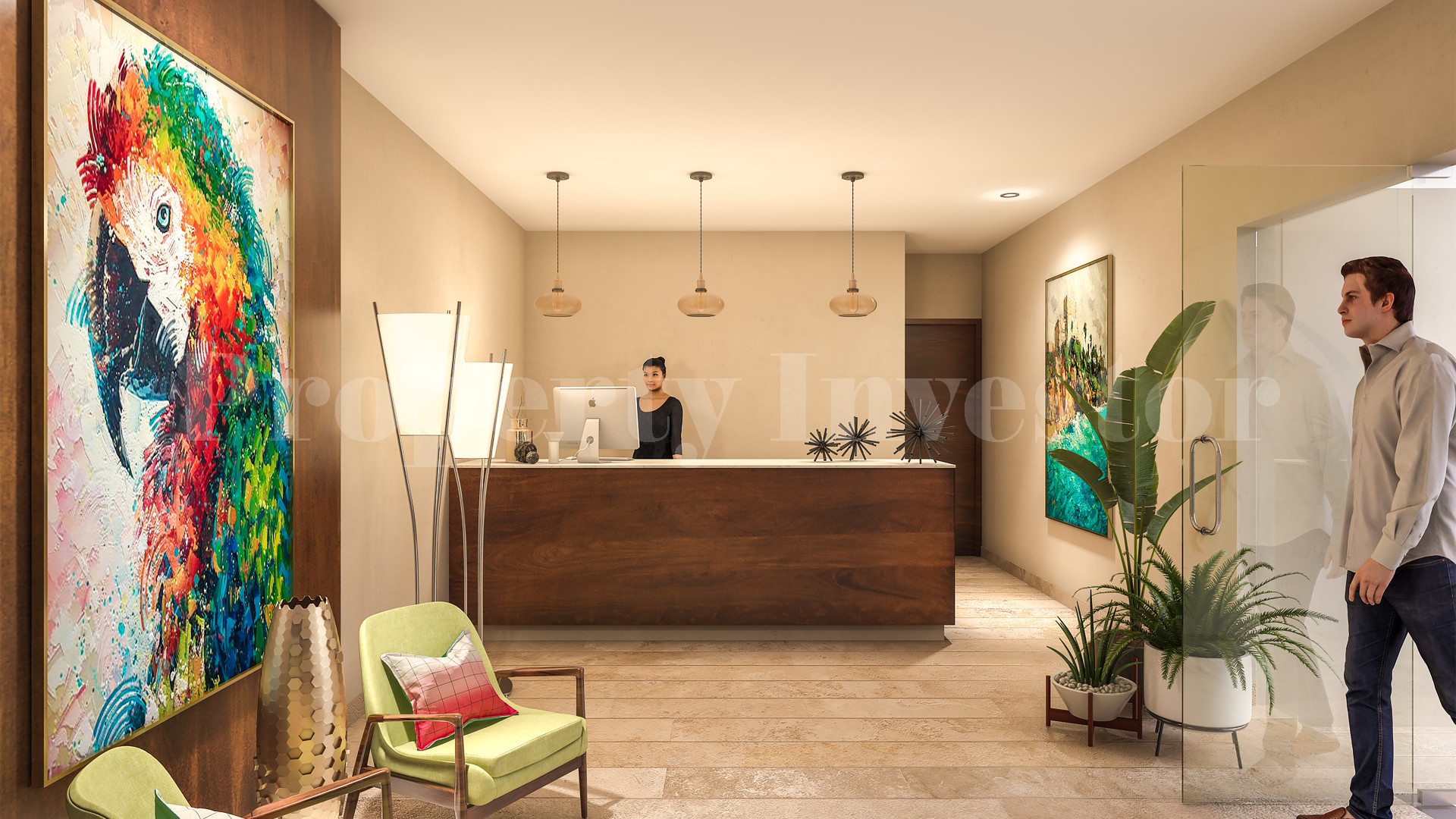 2 Bedroom Boutique Apartment with Garden in Tulum (C-001)