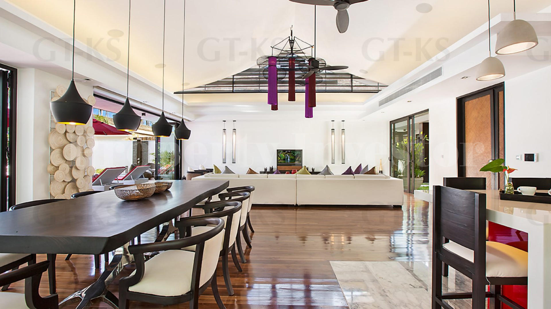 Unbelievable 5 Bedroom Luxury Beachfront Contemporary Thai Villa for Sale in Koh Samui, Thailand