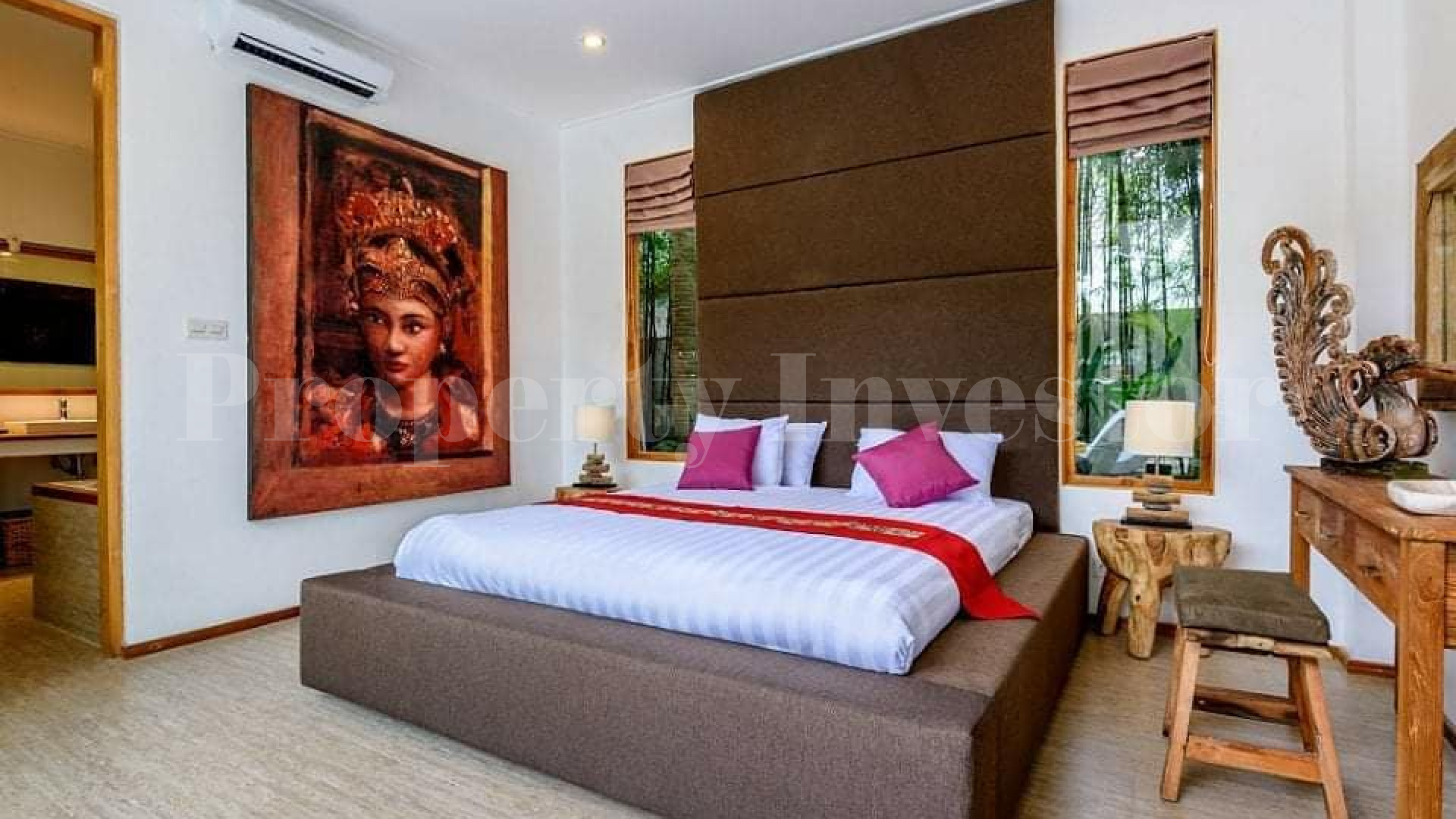 Elegant 5 Bedroom Contemporary Gated Community Villa for Sale in Canggu, Bali