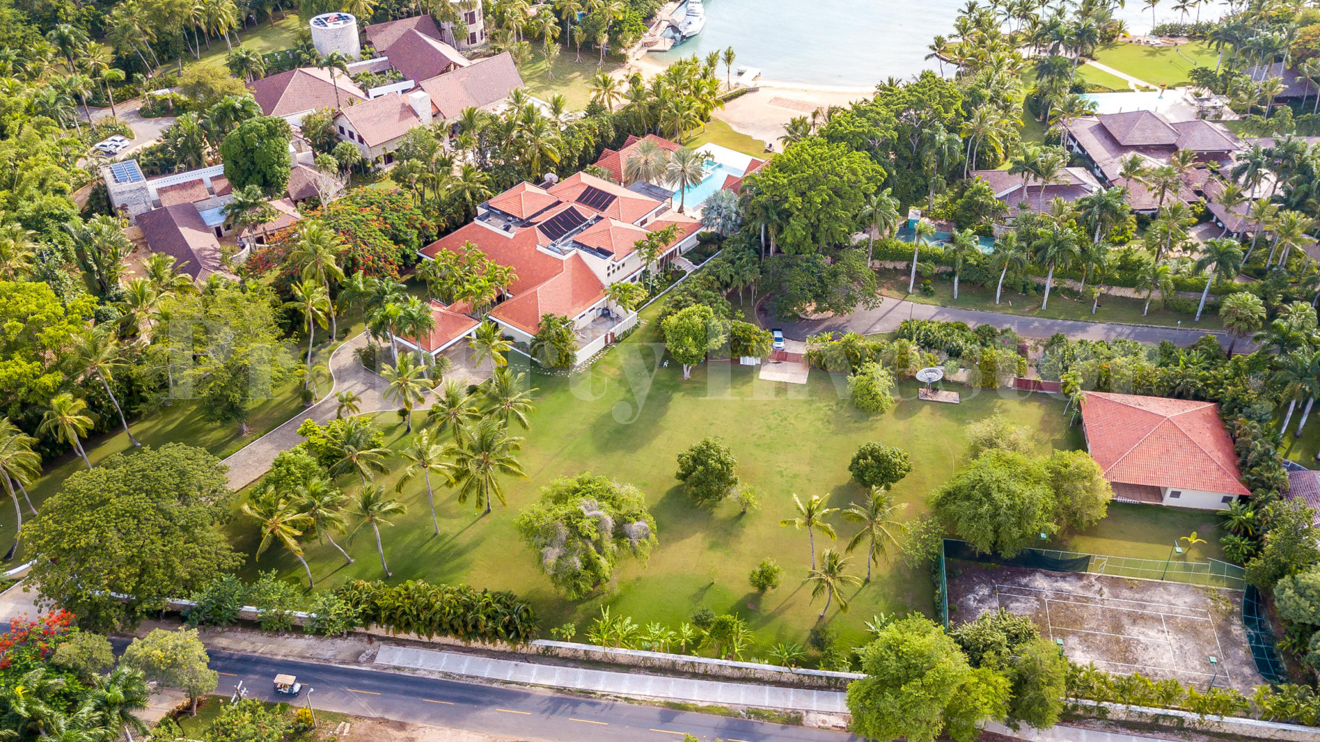 Incredible 7 Bedroom Beachfront Luxury Villa with Immense 13,240 m² Lot for Sale in Casa de Campo, the Dominican Republic