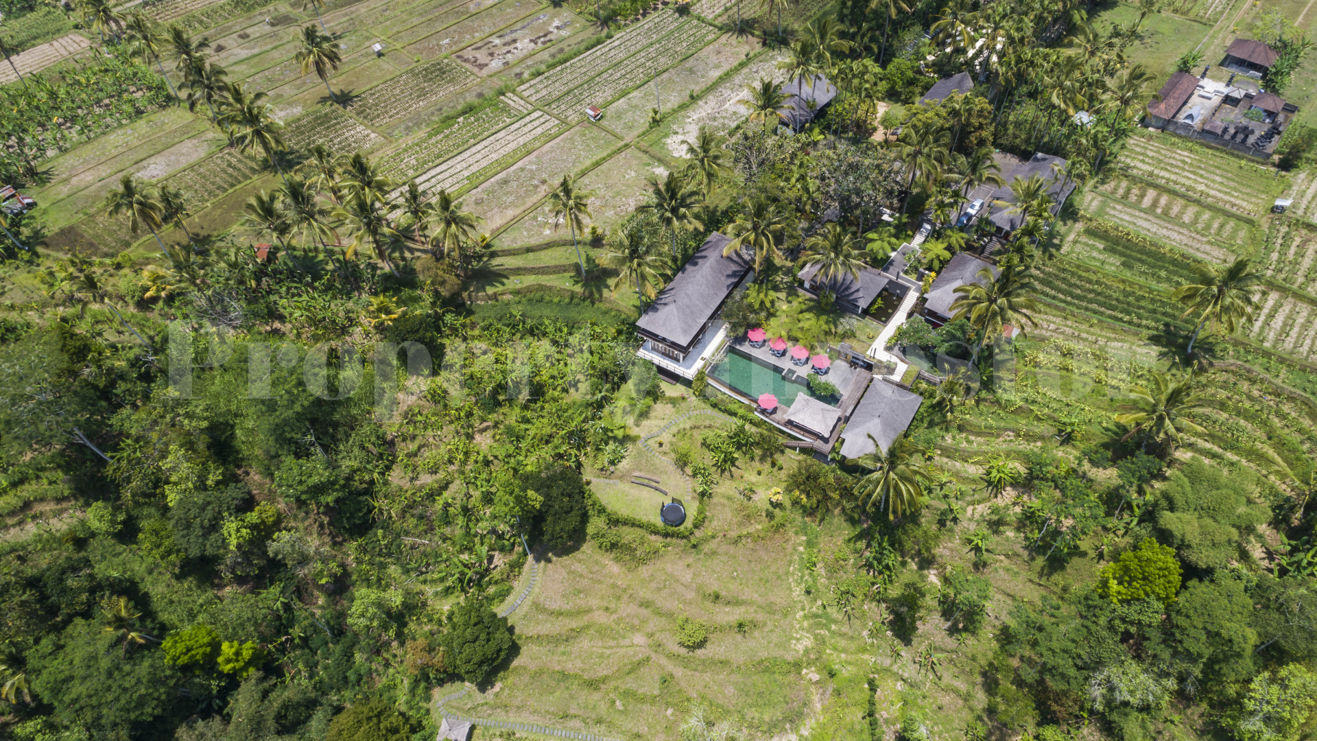 Exceptional 6 Bedroom Estate with Stunning Jungle & Valley Views for Sale in North-Ubud, Bali